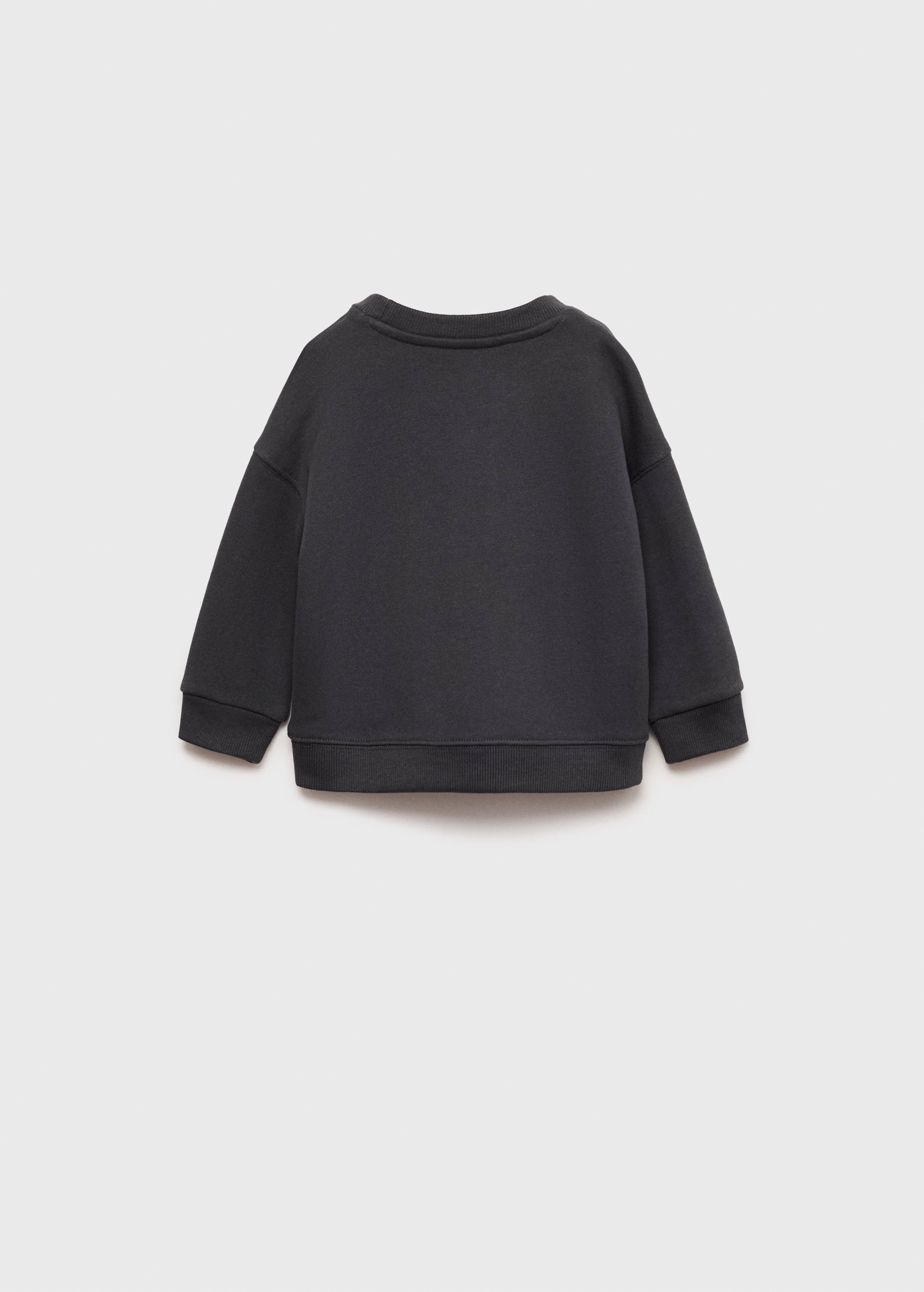 Sweat-shirt coton imprimé - Verso de l’article