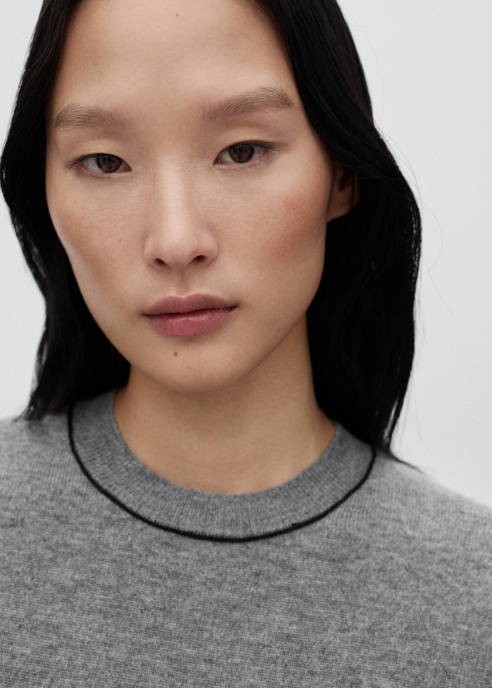 Pull-over laine manches courtes - Détail de l'article 1