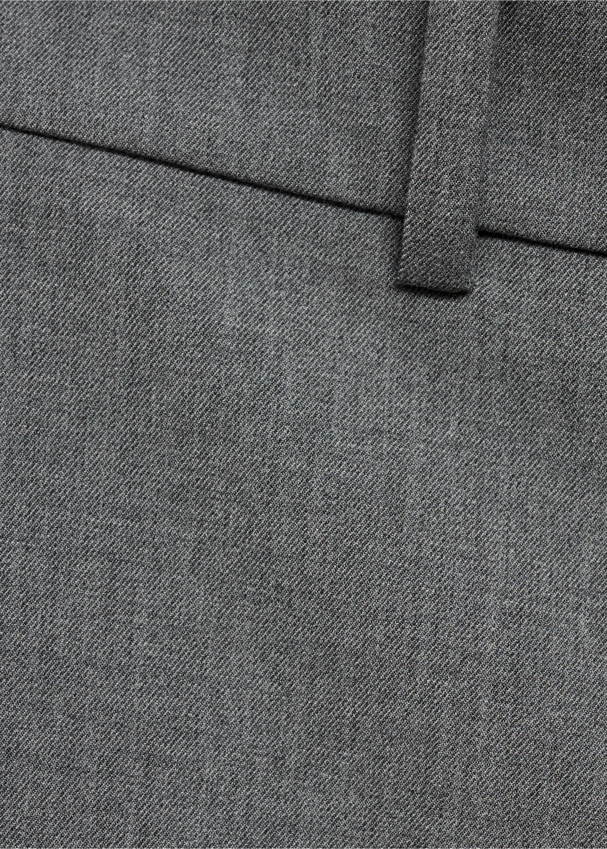 Pantalon évasé taille normale - Détail de l'article 8, Gris. Ref: 77046745-00.