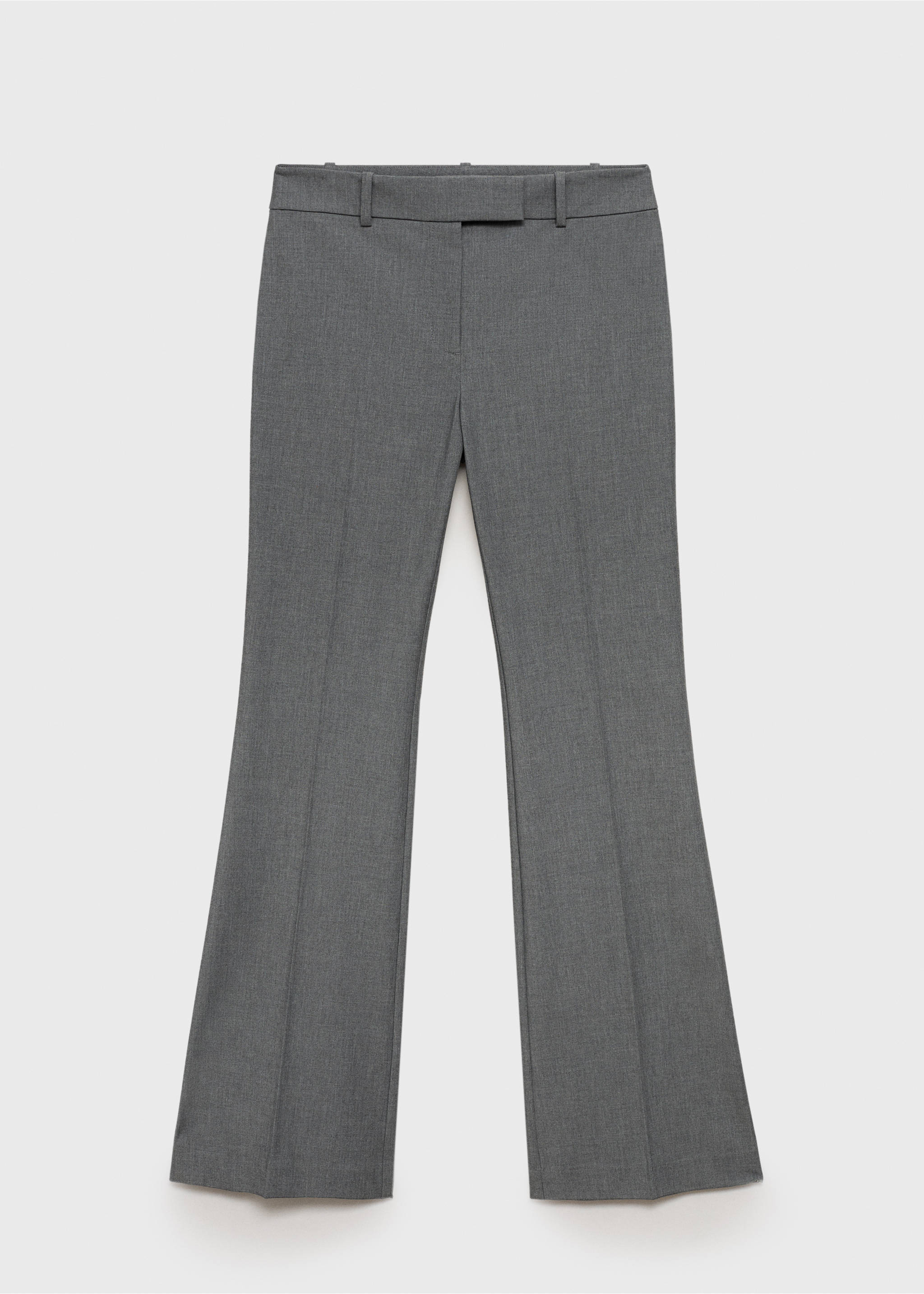 Pantalon évasé taille normale - Article sans modèle, Gris. Ref: 77046745-00.
