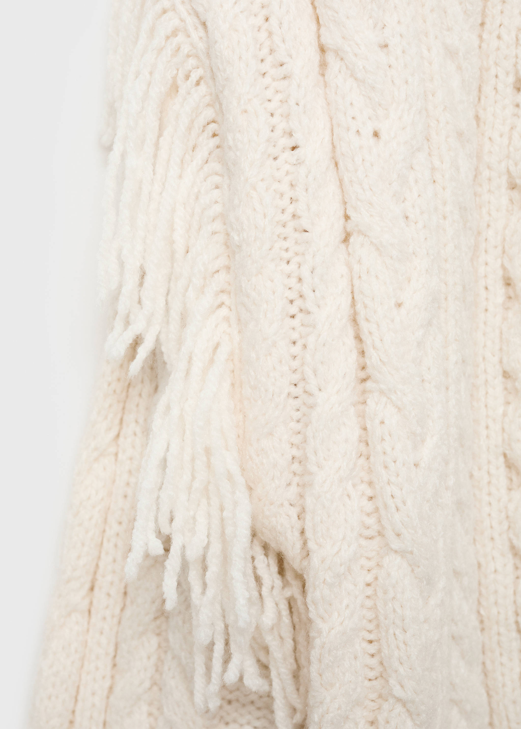 Càrdigan punt trenat serrells - Detall de l'article 0