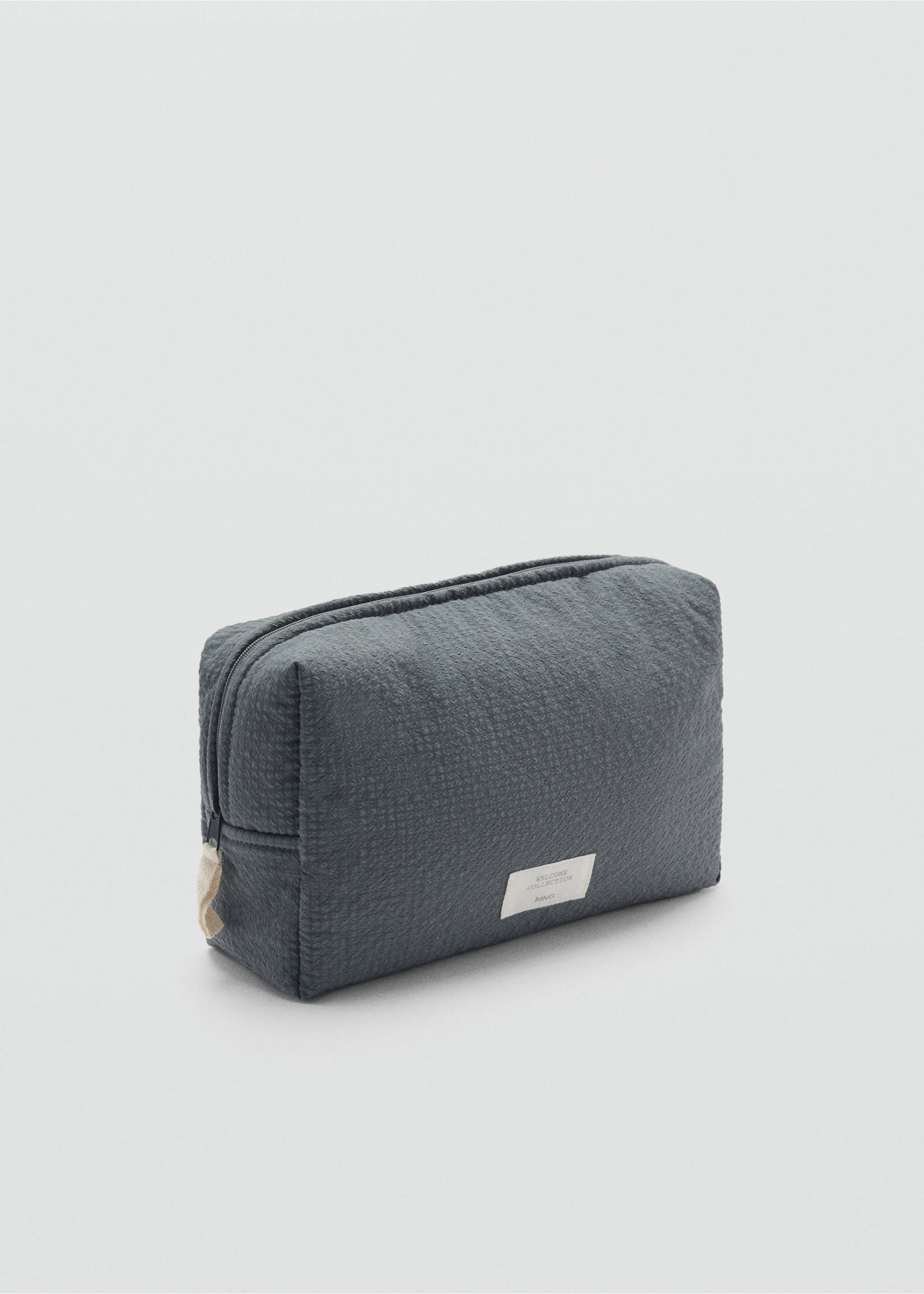 Large cosmetics bag - Medium plane, Charcoal. Ref: 77046748-00.