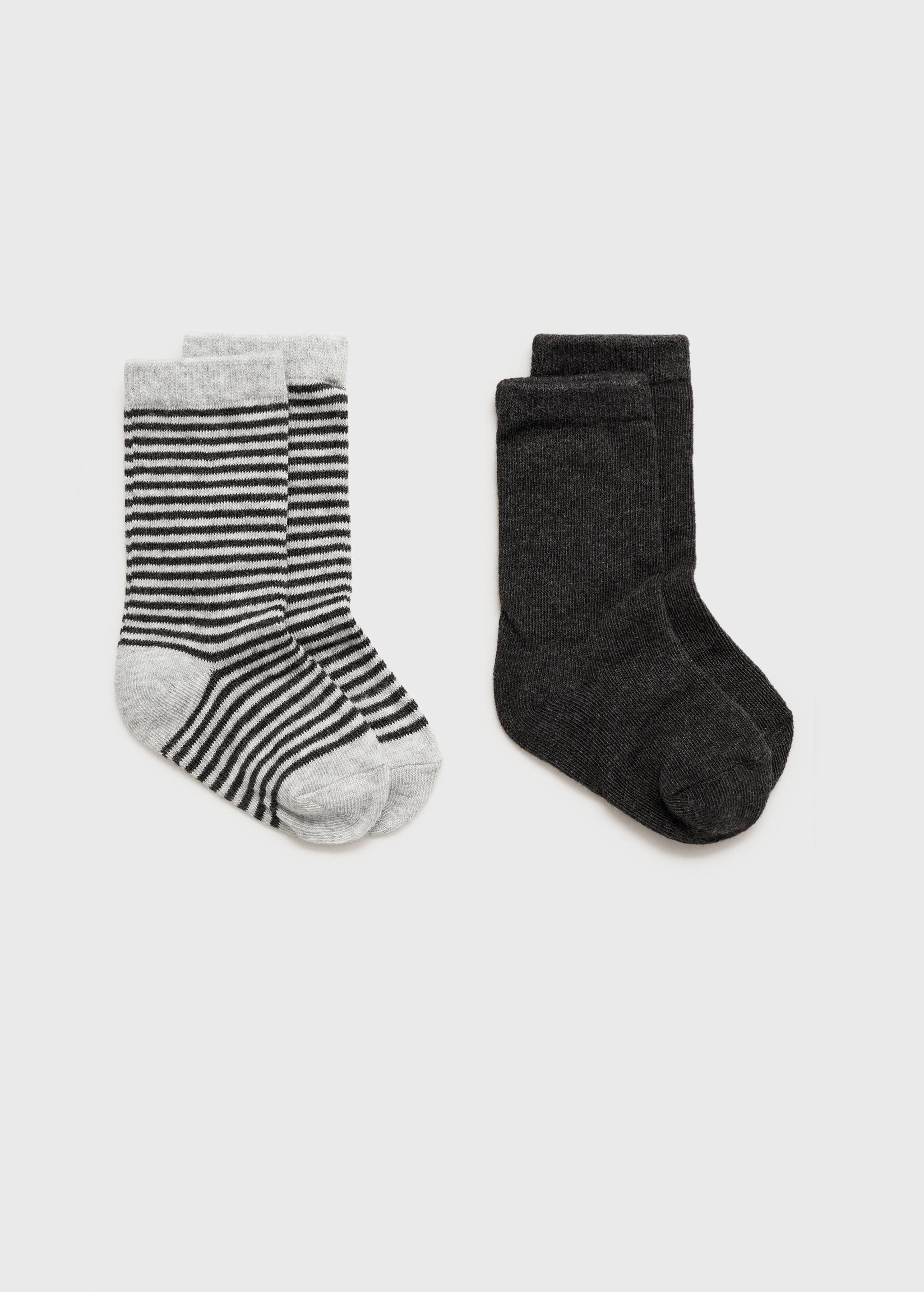 Zweierpack Socken im Muster-Mix - Artikel ohne Model