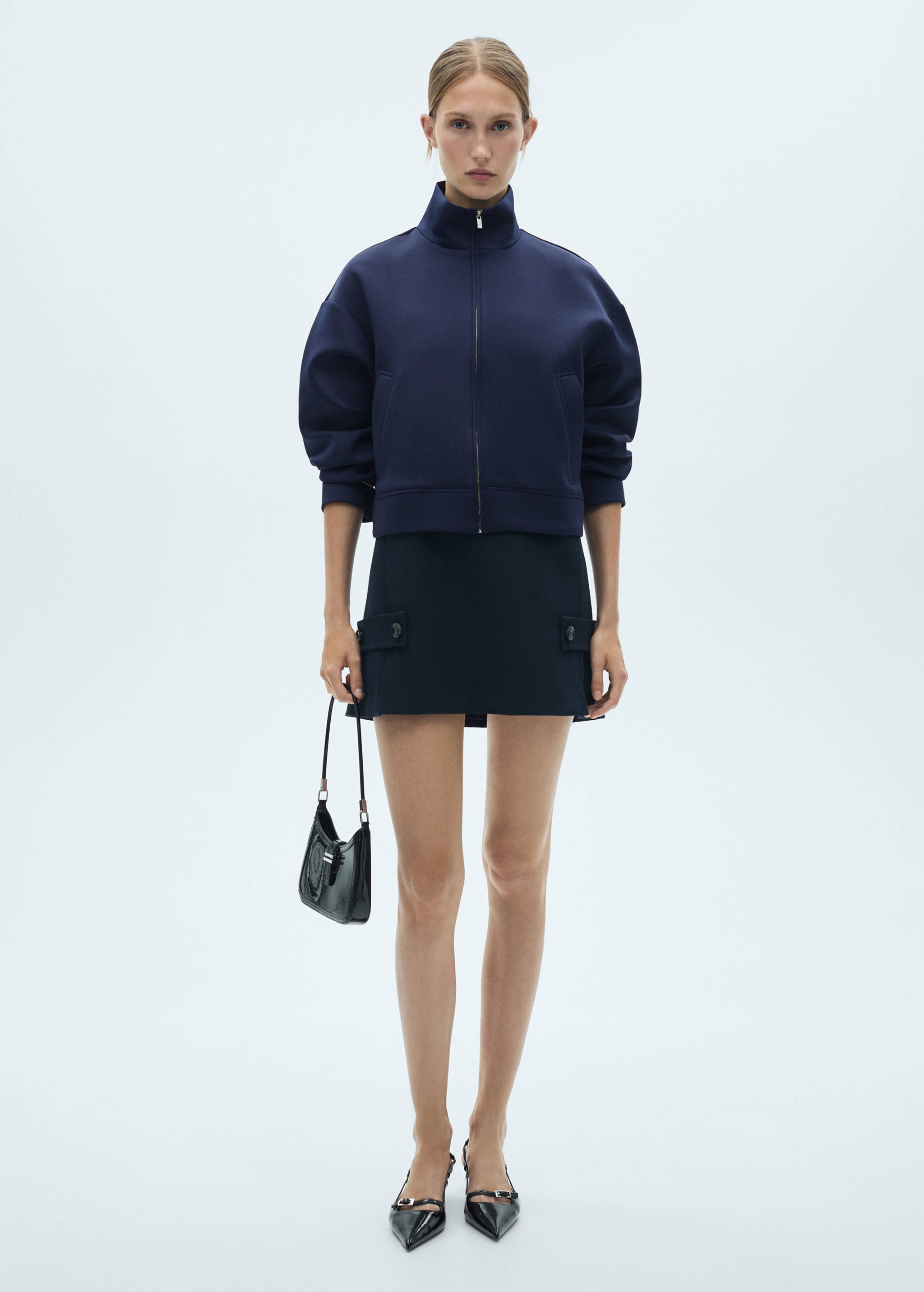 Cropped bomber jacket - General plane