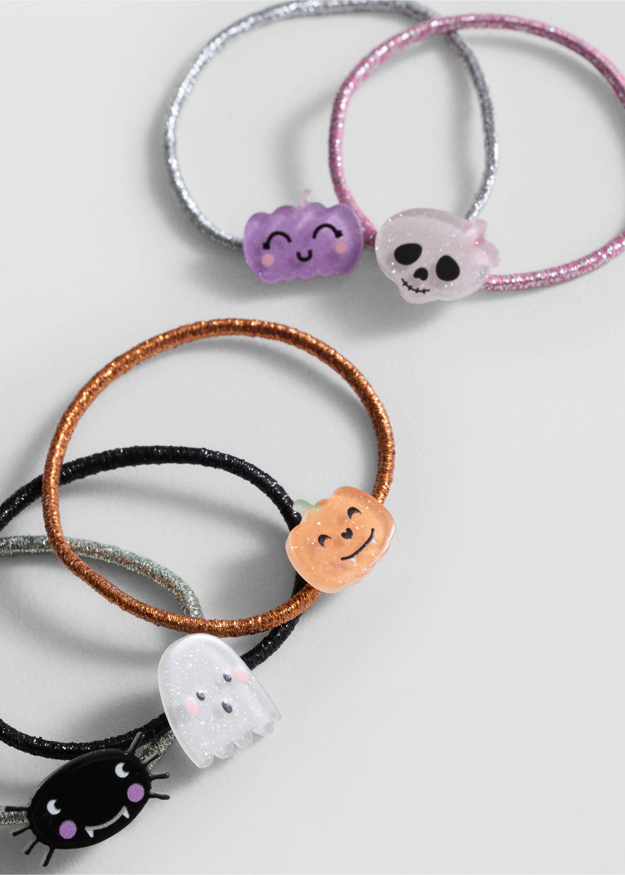 Pack of 4 Halloween hair bands - Medium plane, Black. Ref: 77047120-00.