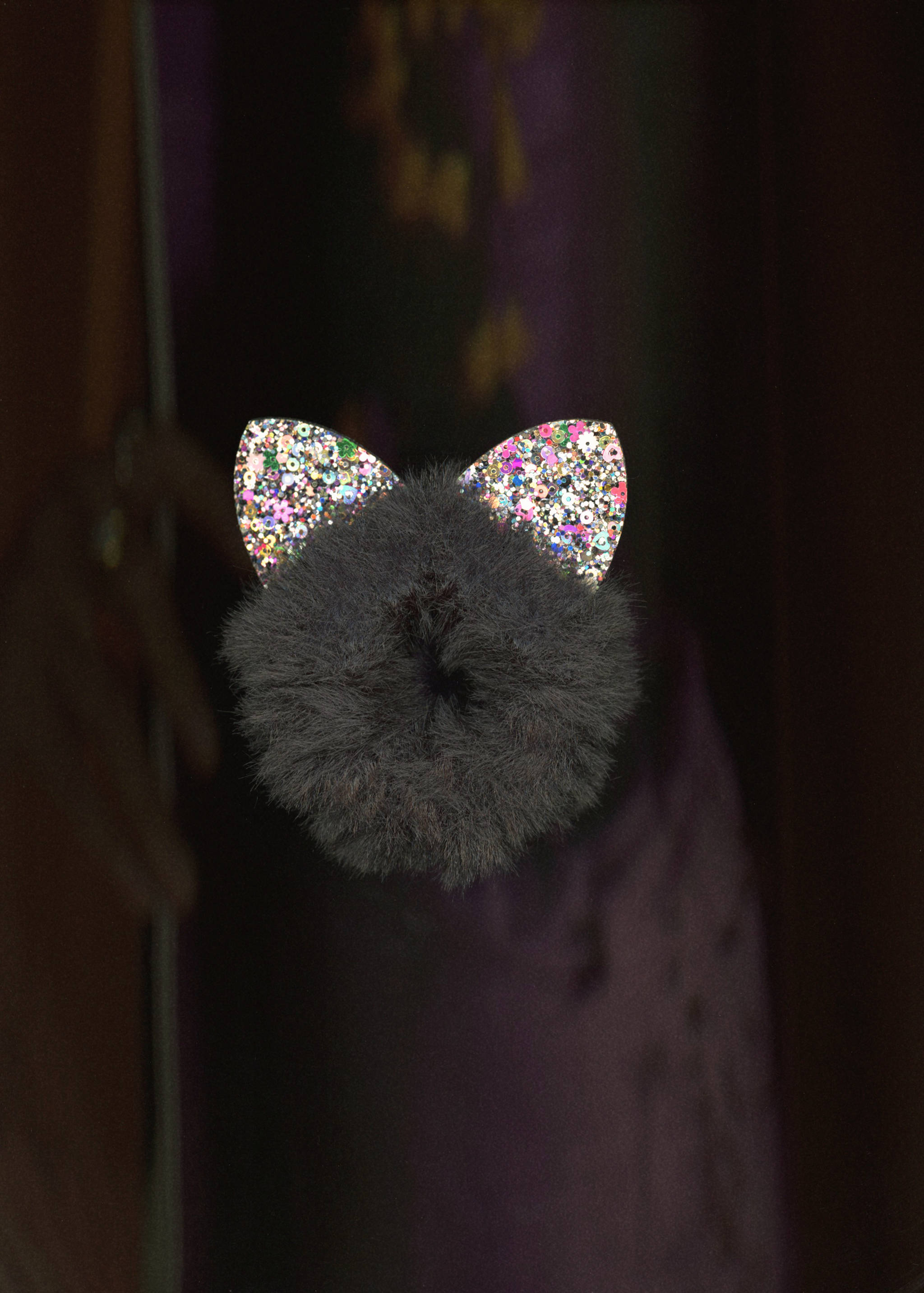 Scrunchie mit Glitzer-Öhrchen - Detail des Artikels 5