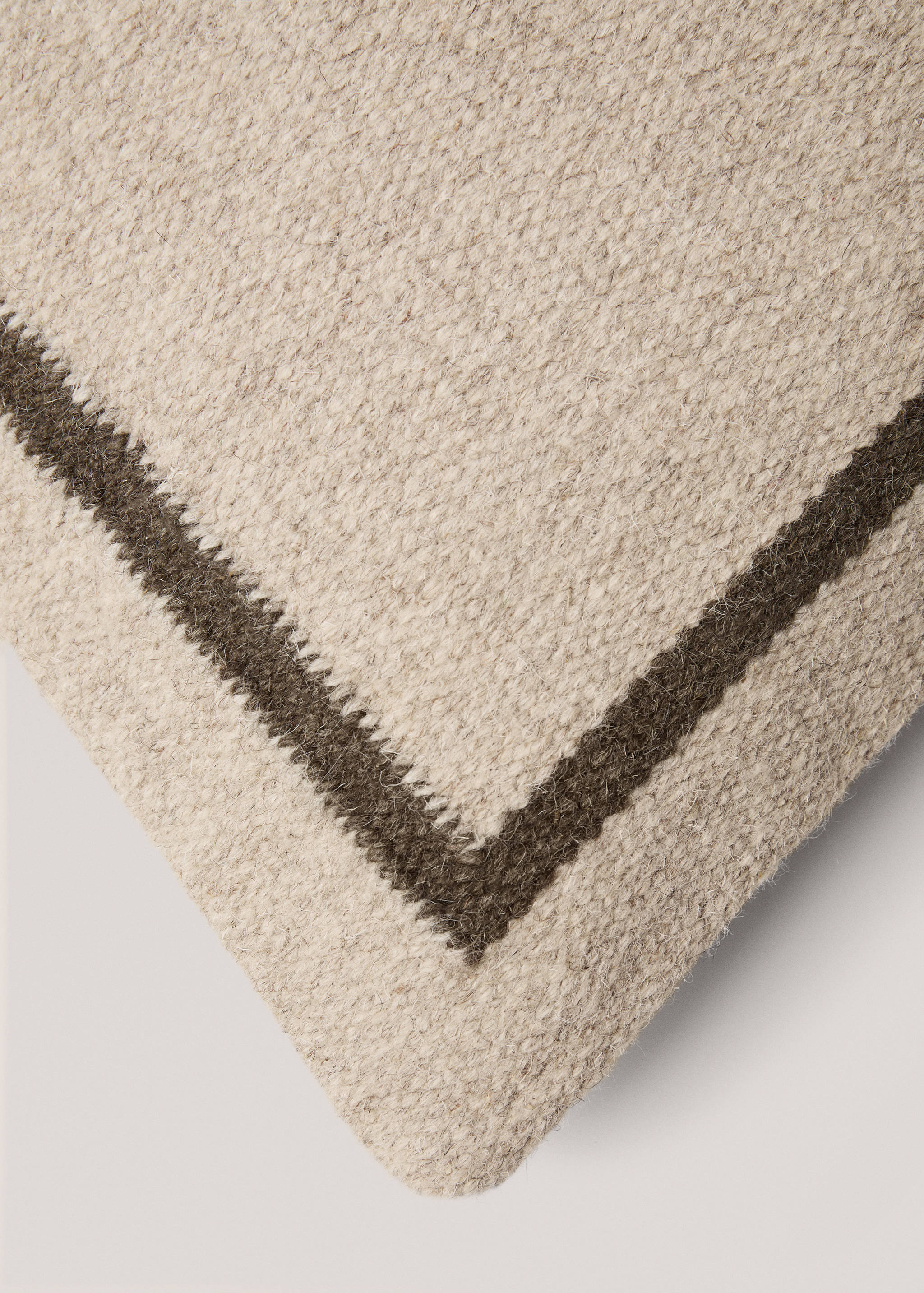 Housse coussin laine et coton - Détail de l'article 2