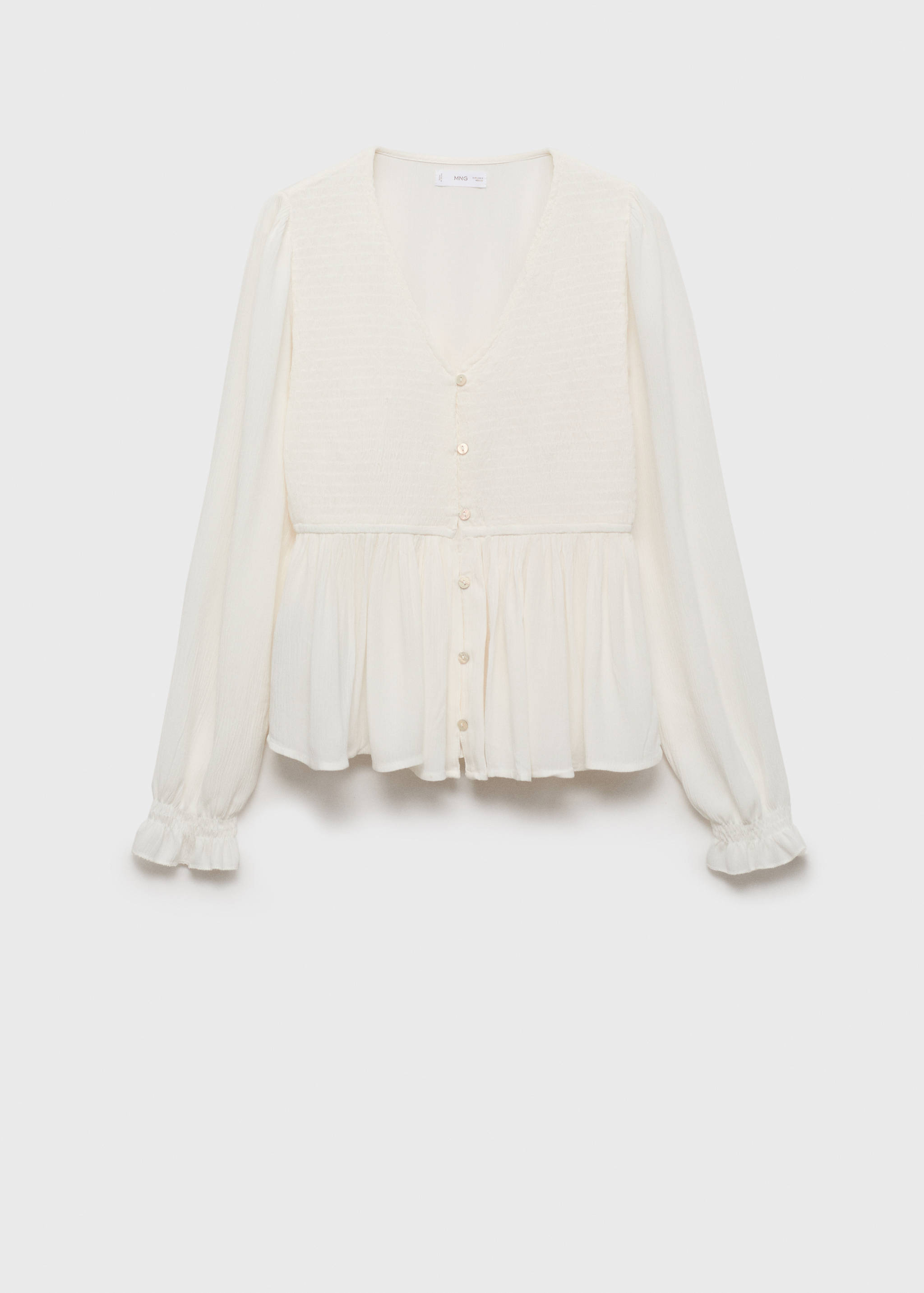 Ruched flowing blouse - Article without model