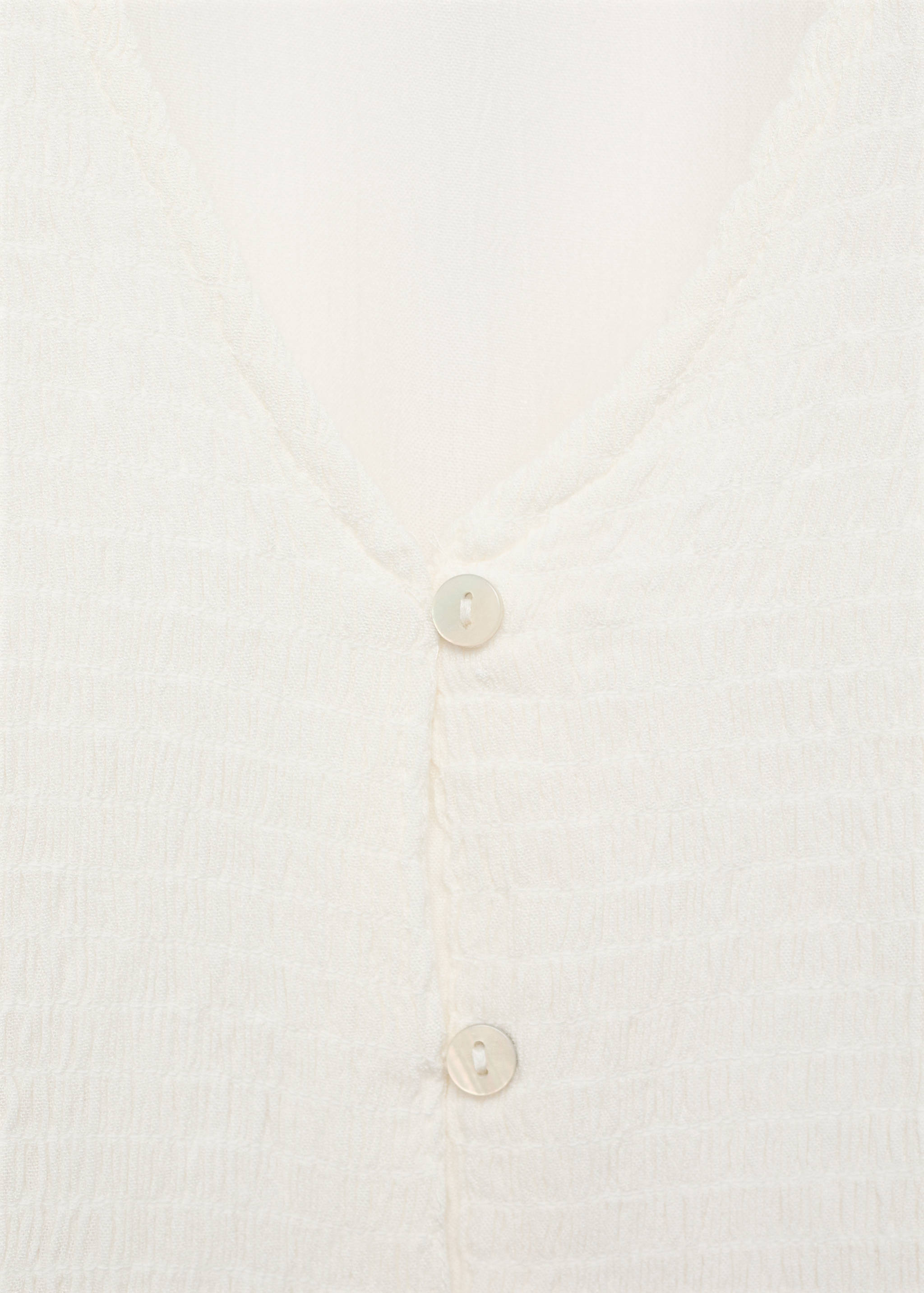 Ruched flowing blouse - Details of the article 8