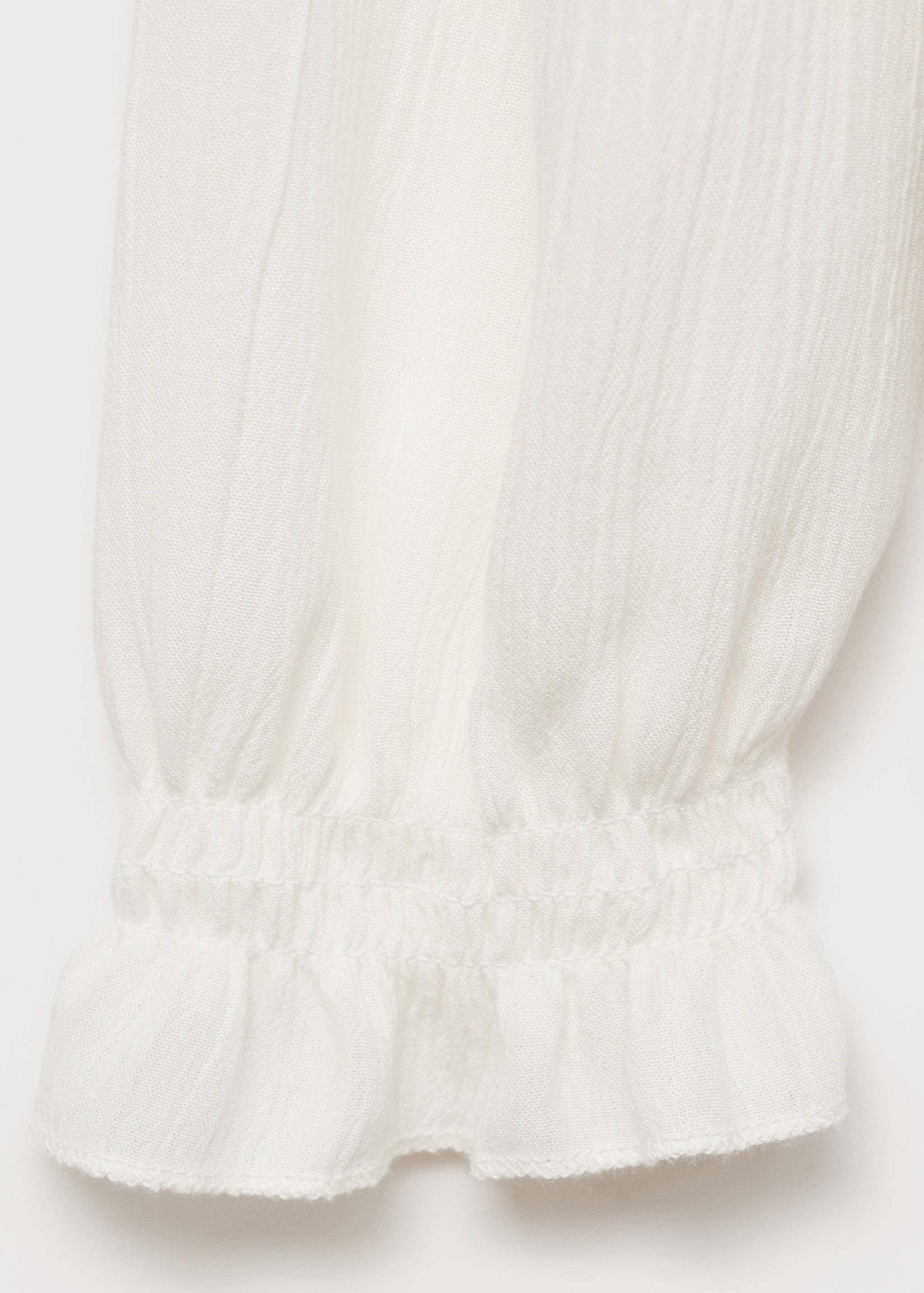 Ruched flowing blouse - Details of the article 0