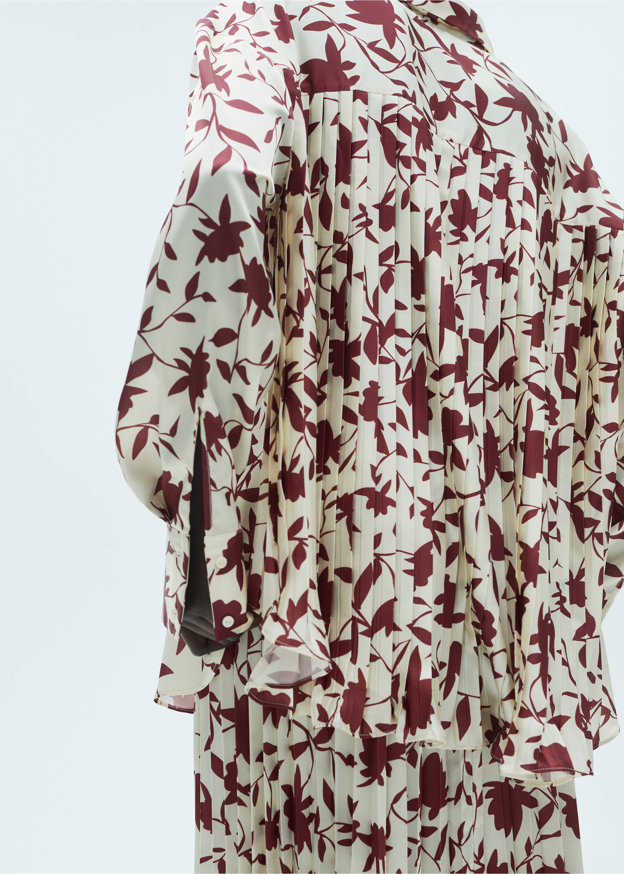 Floral print shirt - Details of the article 6, Off White. Ref: 77047676-00.
