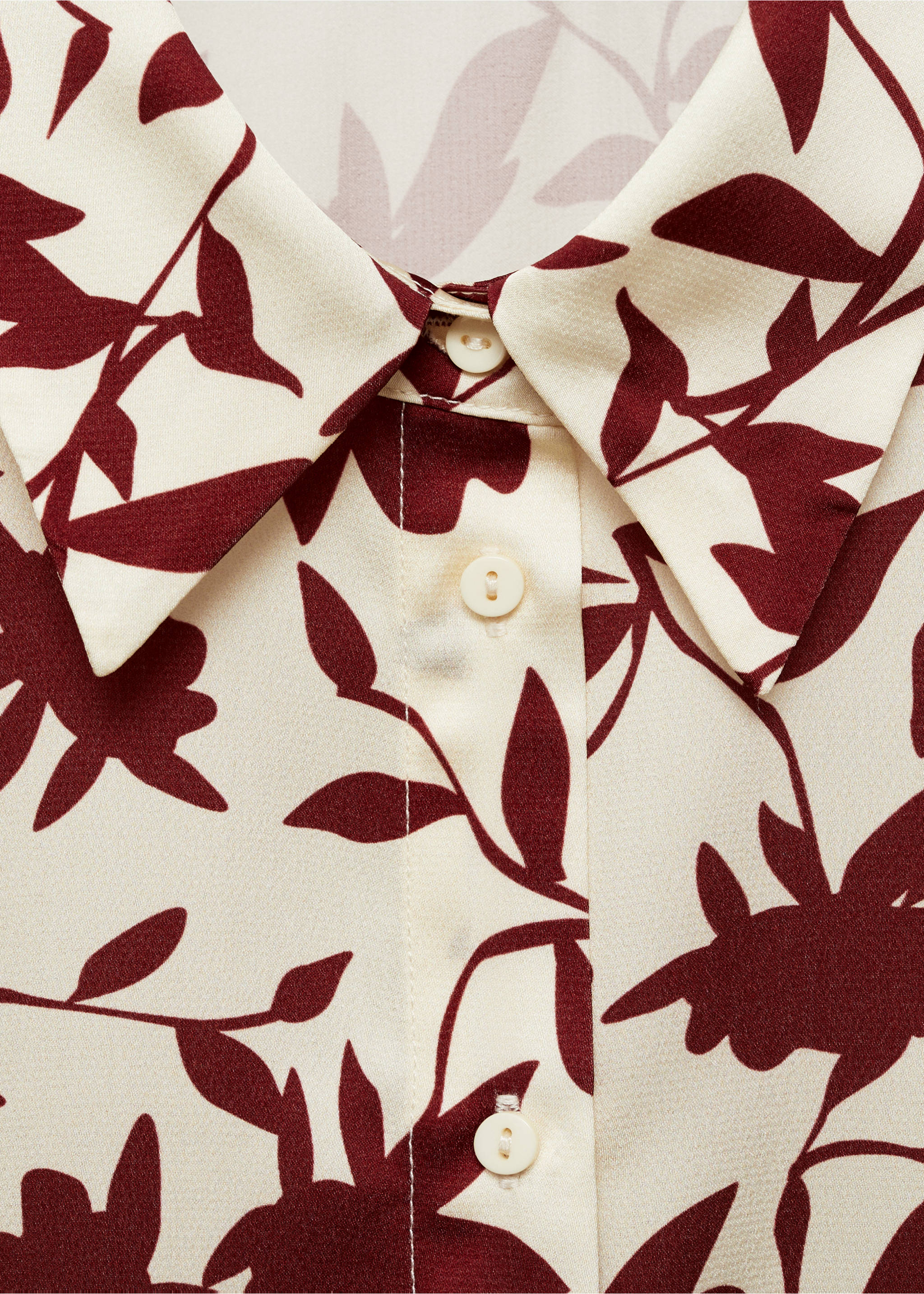 Floral print shirt - Details of the article 8, Off White. Ref: 77047676-00.