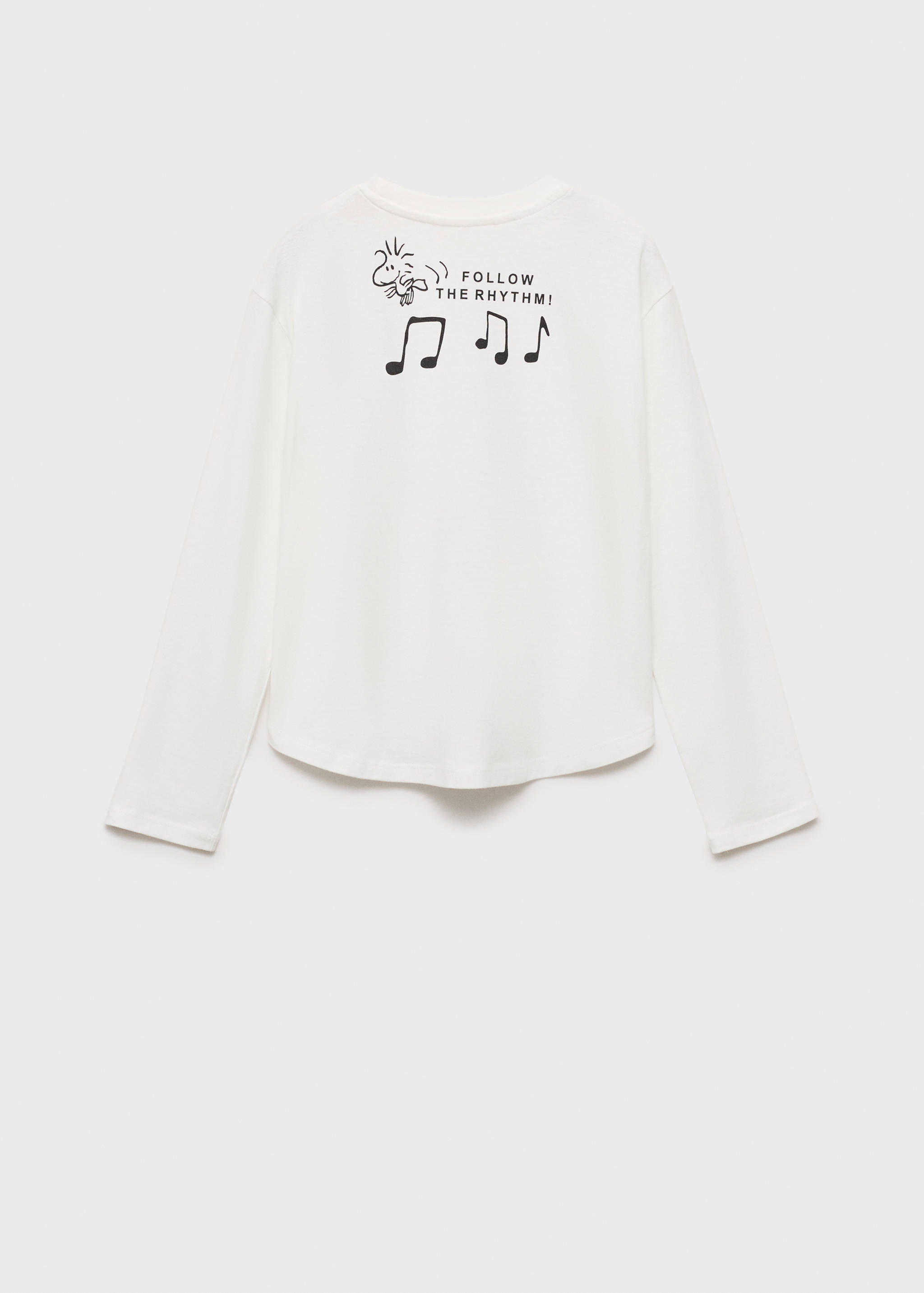 Snoopy long-sleeved t-shirt - Reverse of the article