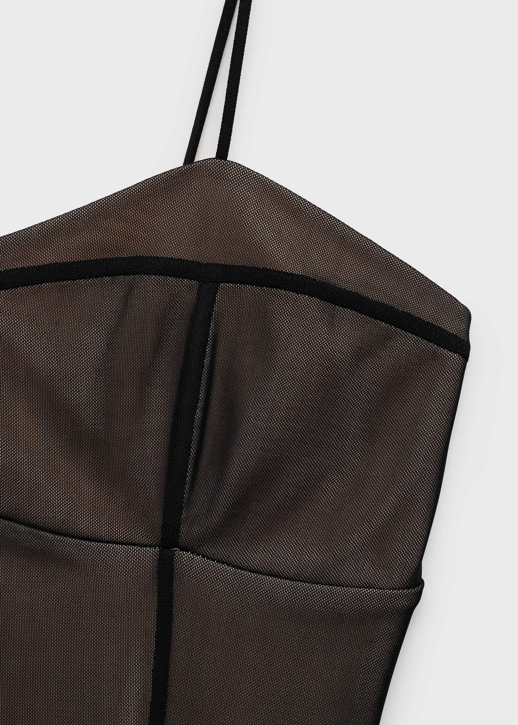 Short mesh lingerie dress - Details of the article 8