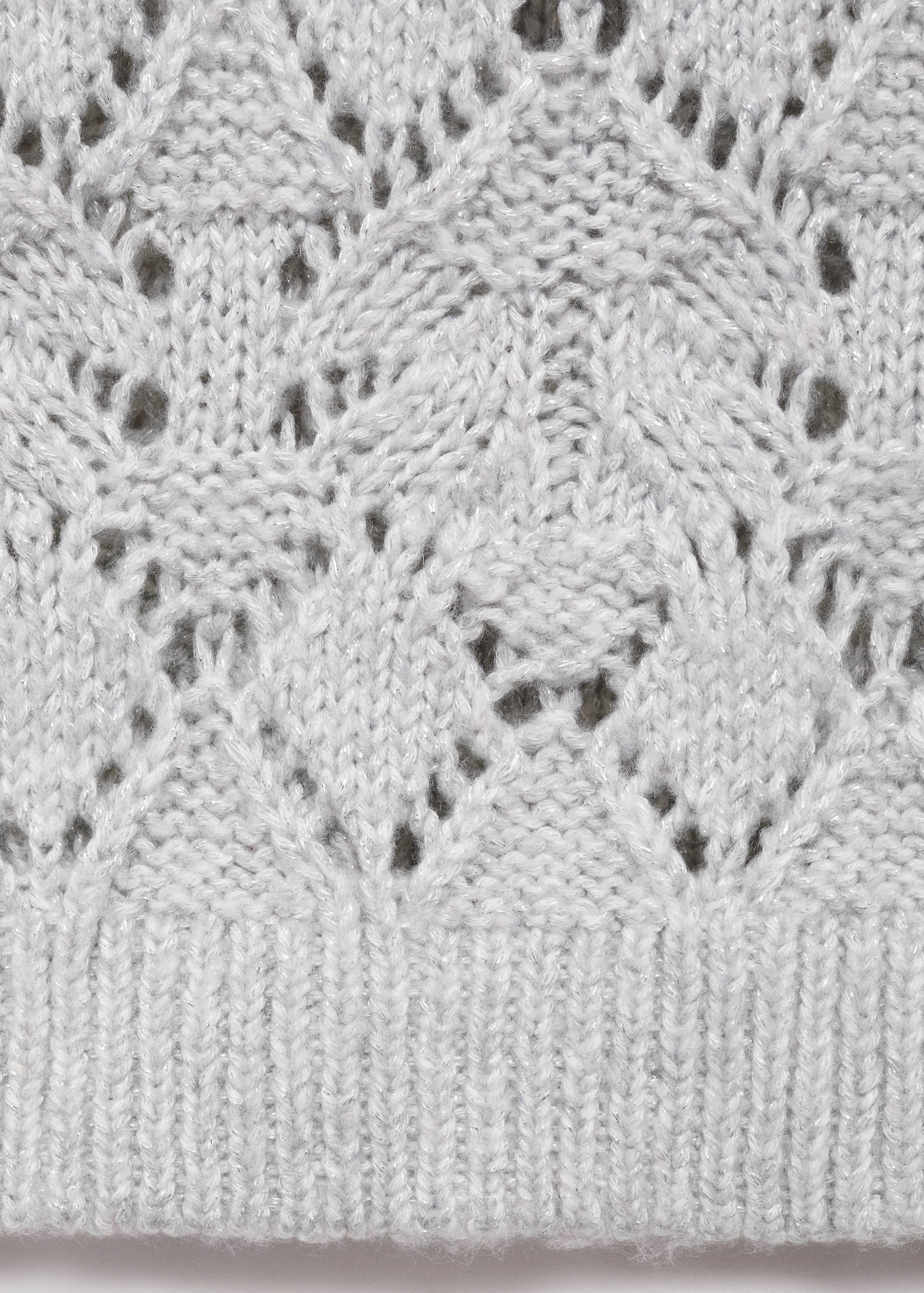 Shiny knitted vest - Details of the article 0