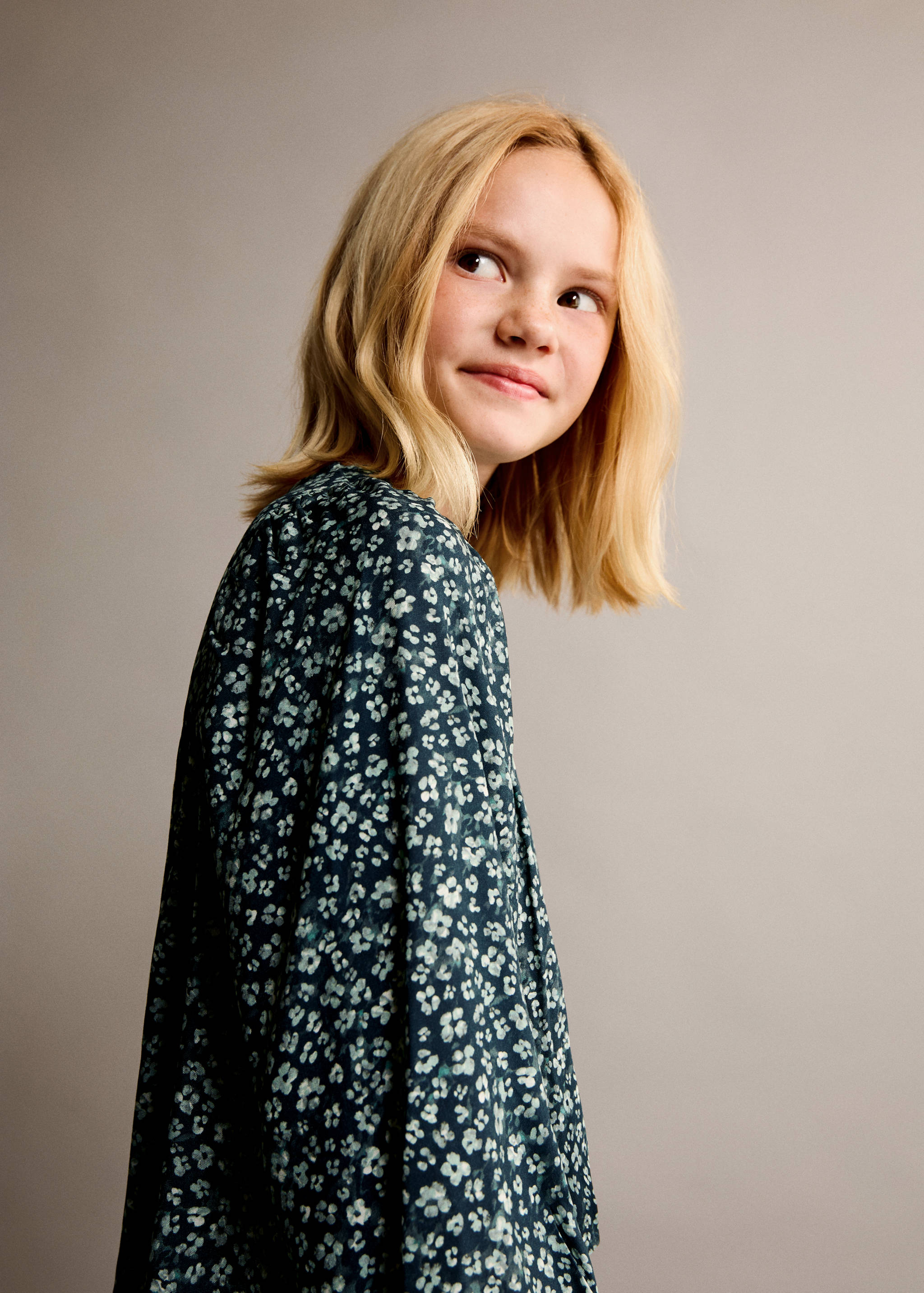 Floral print blouse - Medium plane