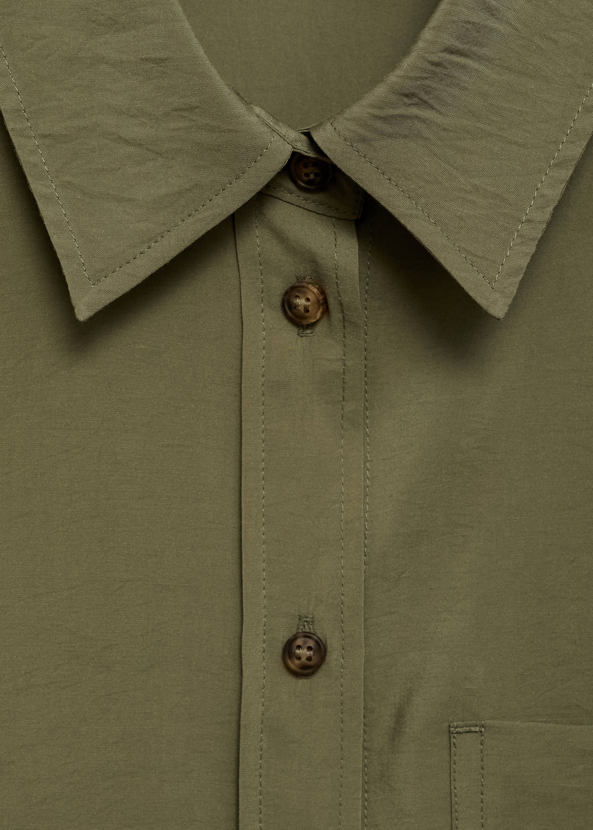 Pocket modal shirt - Details of the article 8