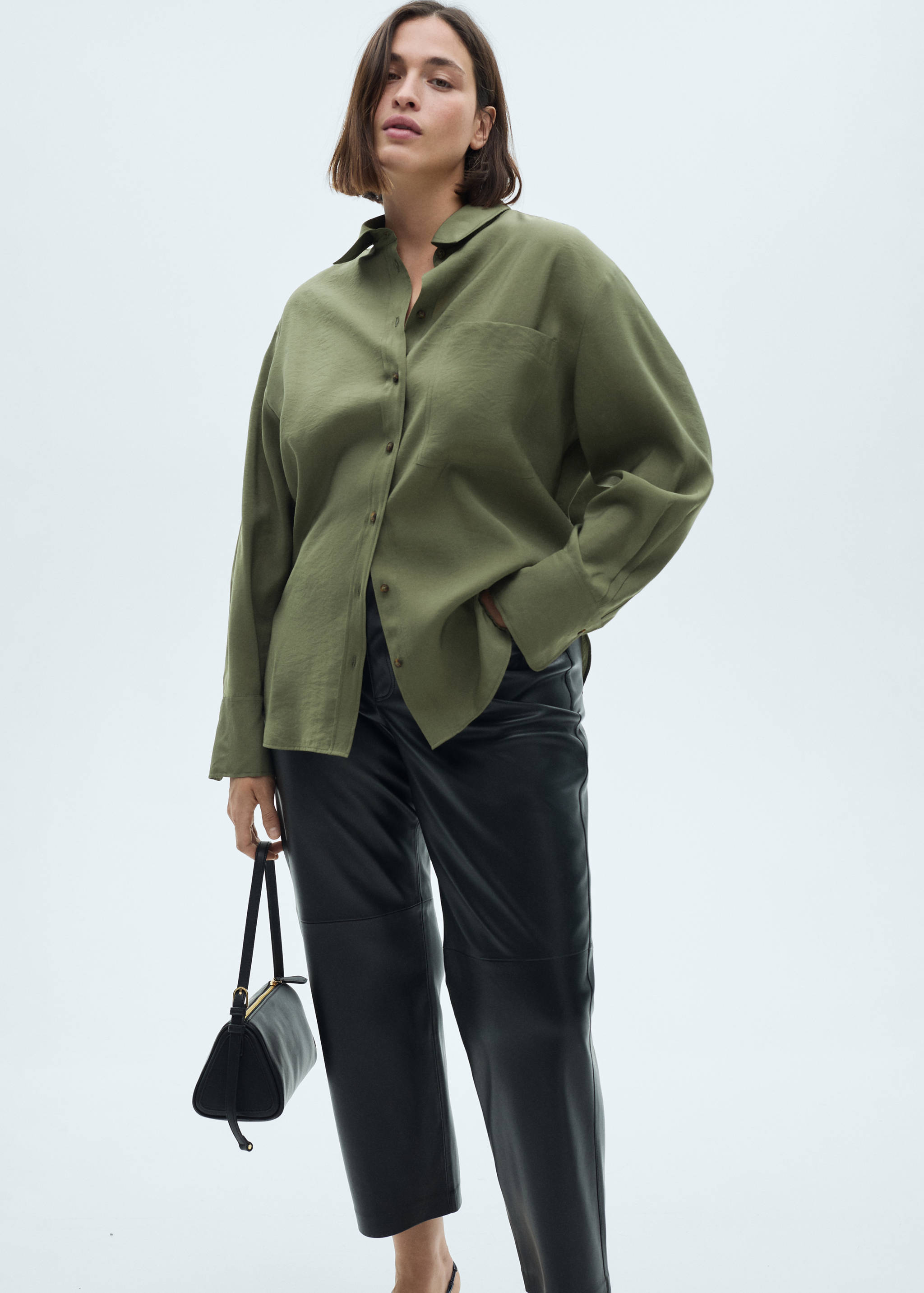 Pocket modal shirt - Details of the article 5