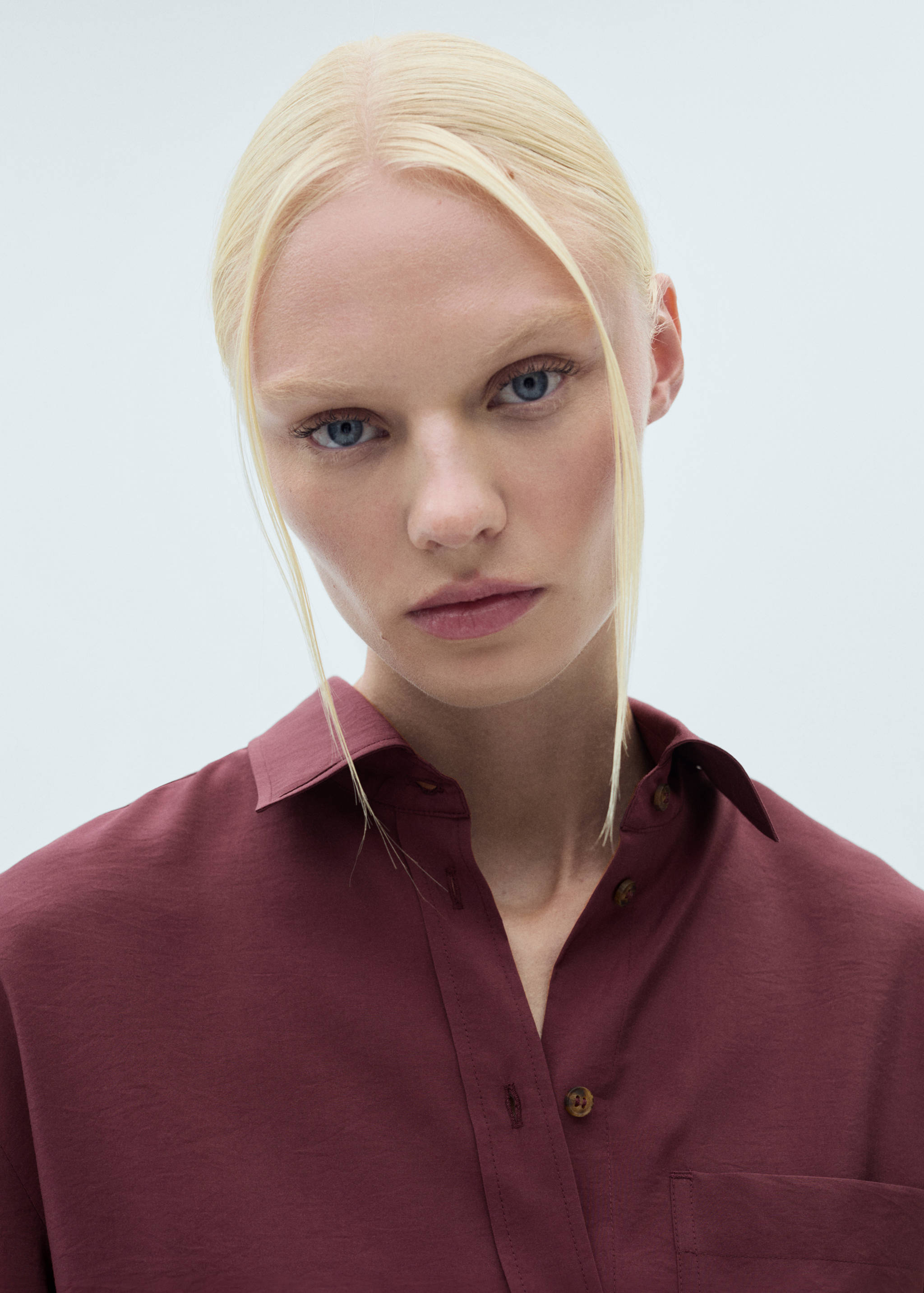 Pocket modal shirt - Details of the article 1