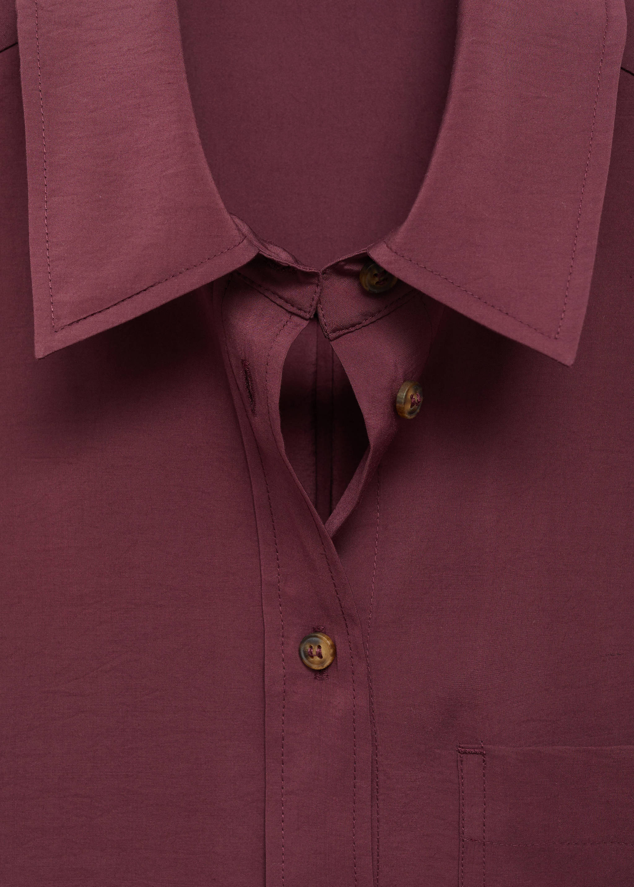 Pocket modal shirt - Details of the article 8