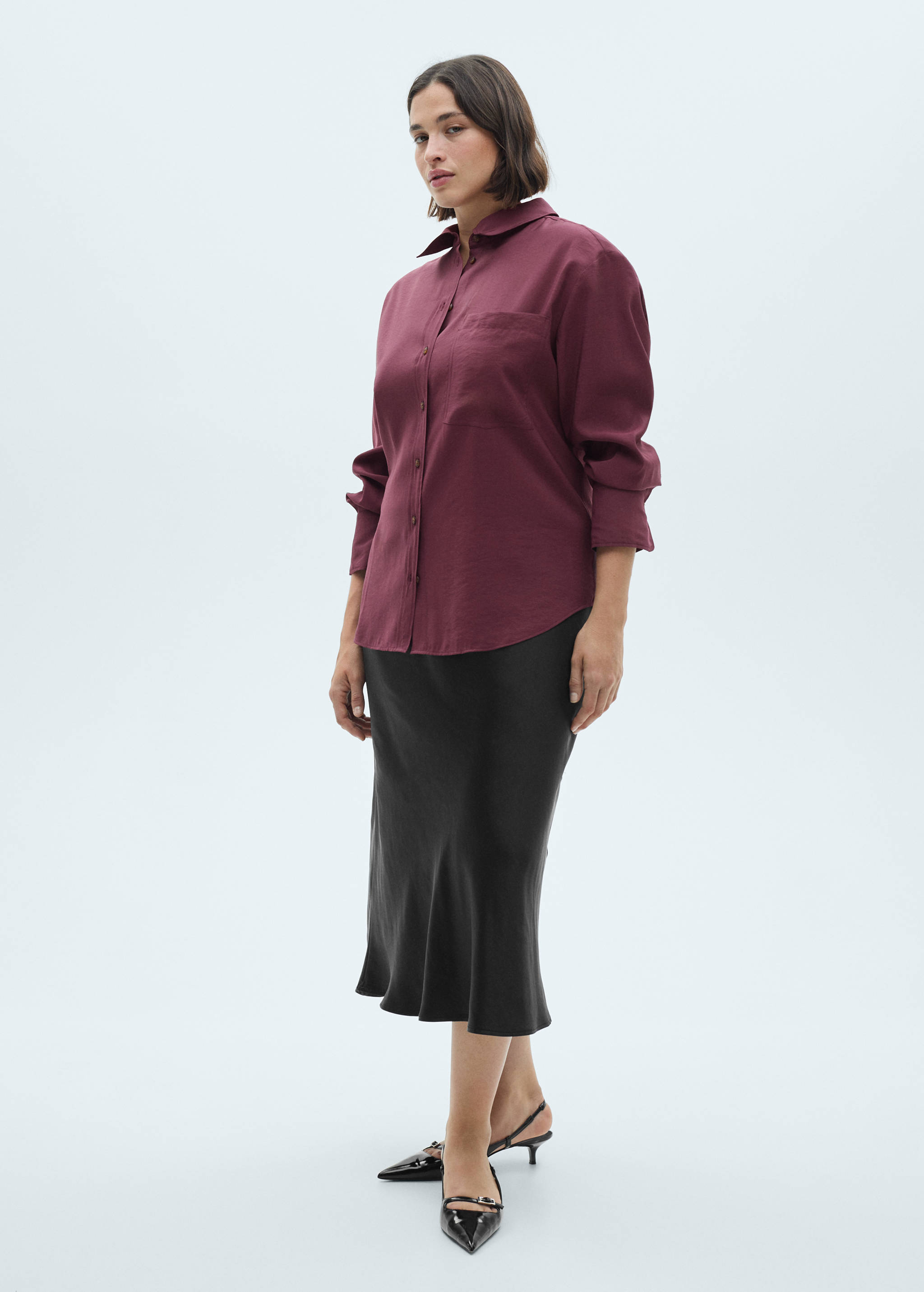 Pocket modal shirt - Details of the article 3