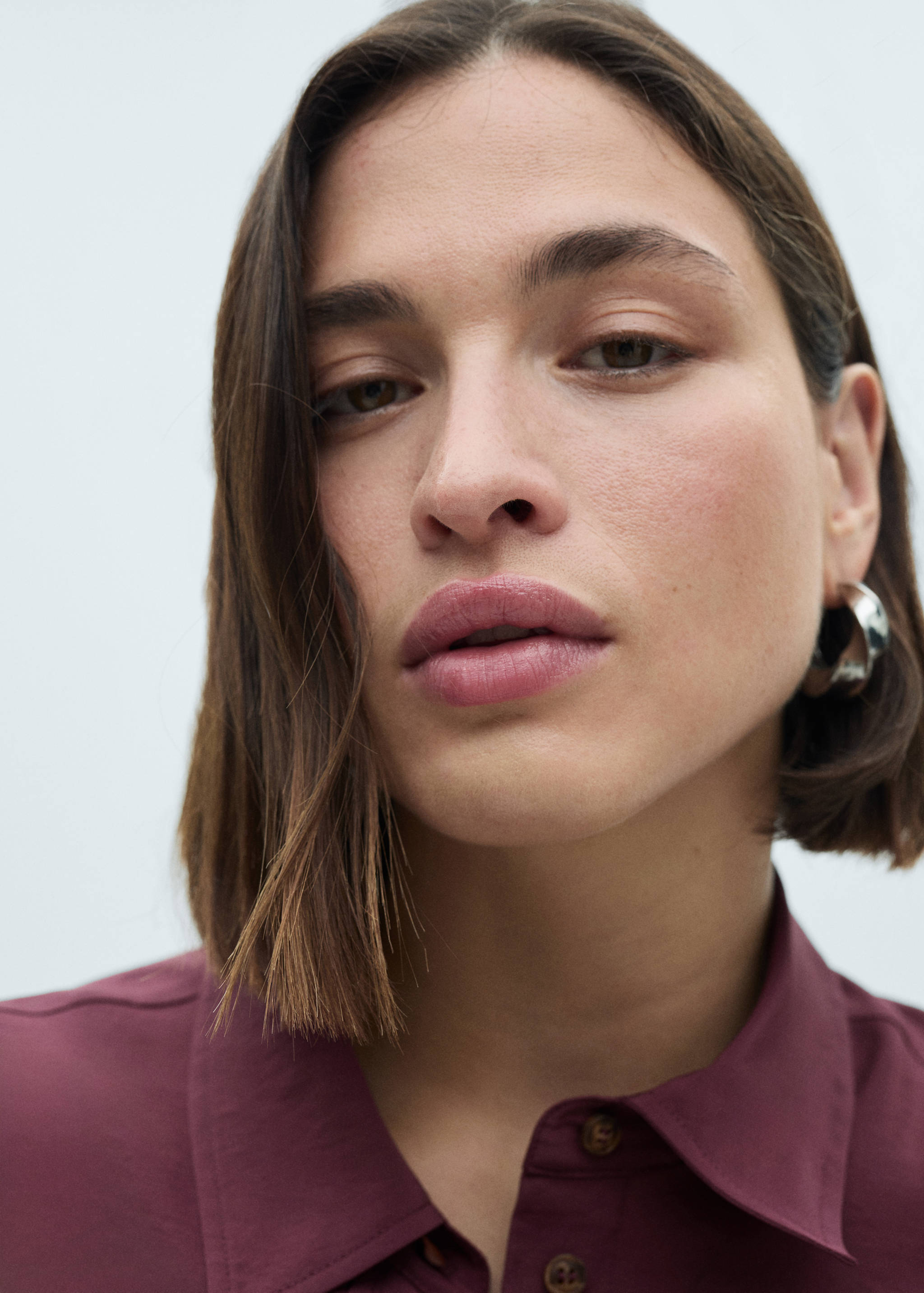 Pocket modal shirt - Details of the article 4