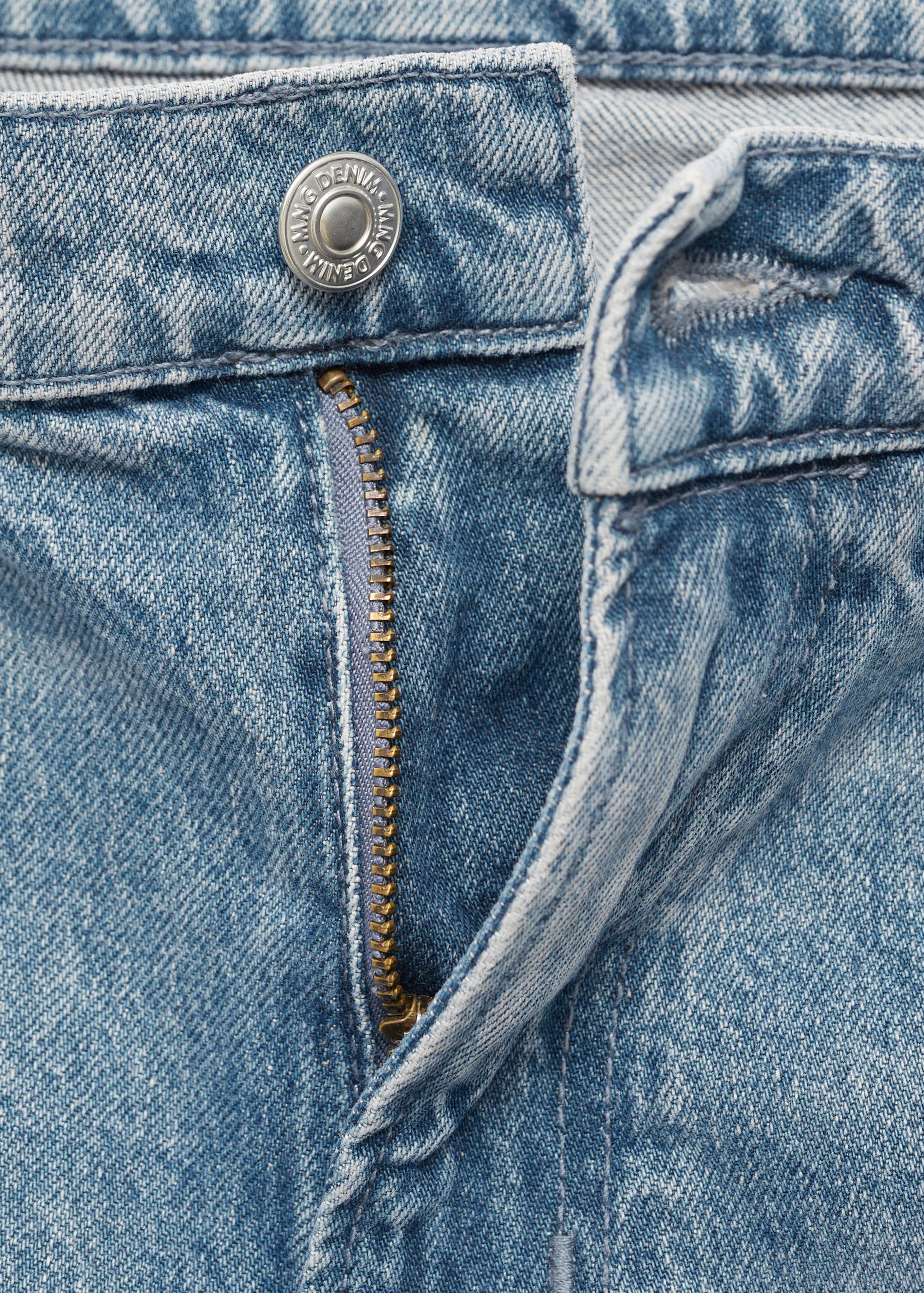 Regular-fit jeans with distressed effect - Details of the article 8