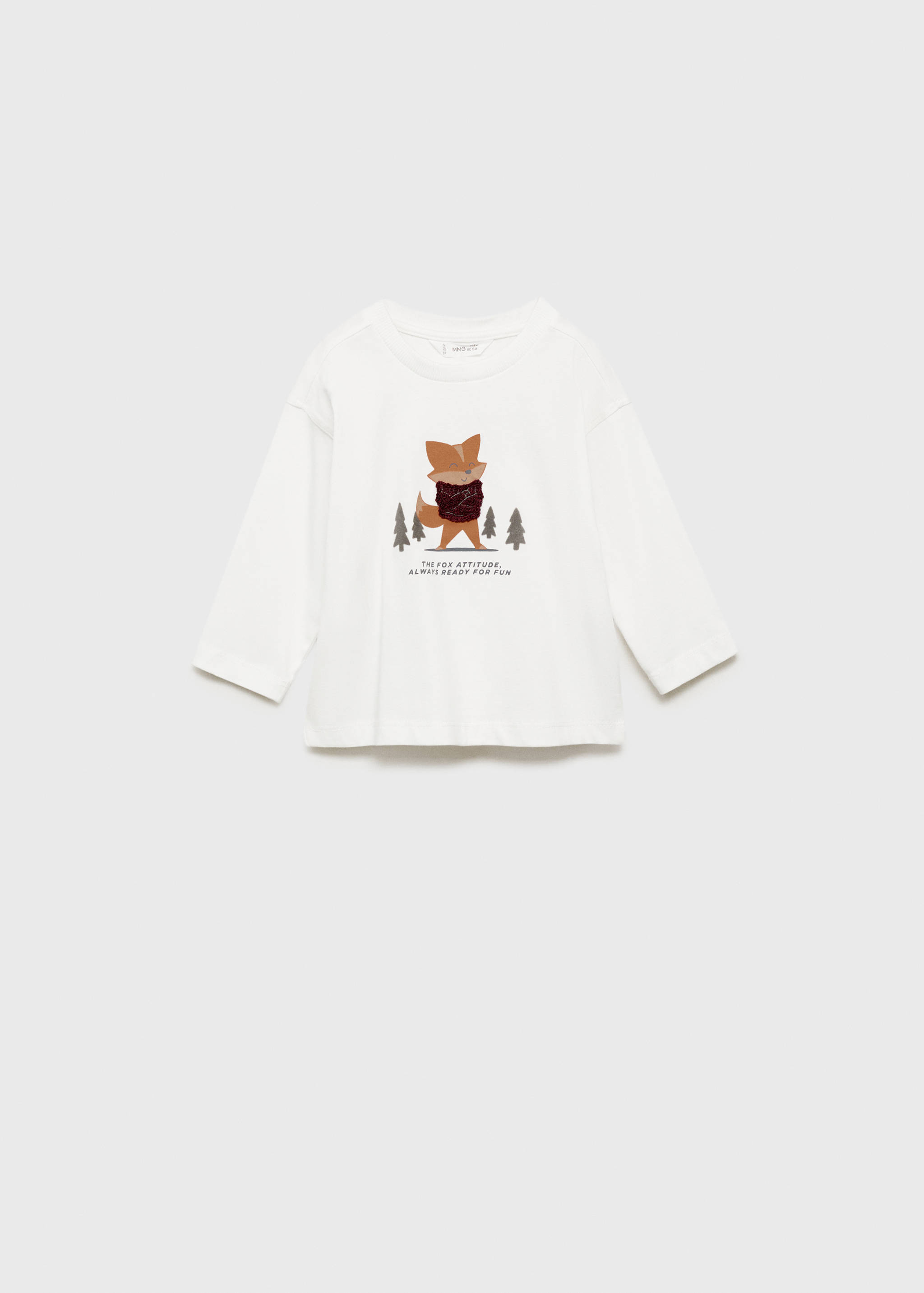 Camiseta algodón detalle bordado - Artículo sin modelo