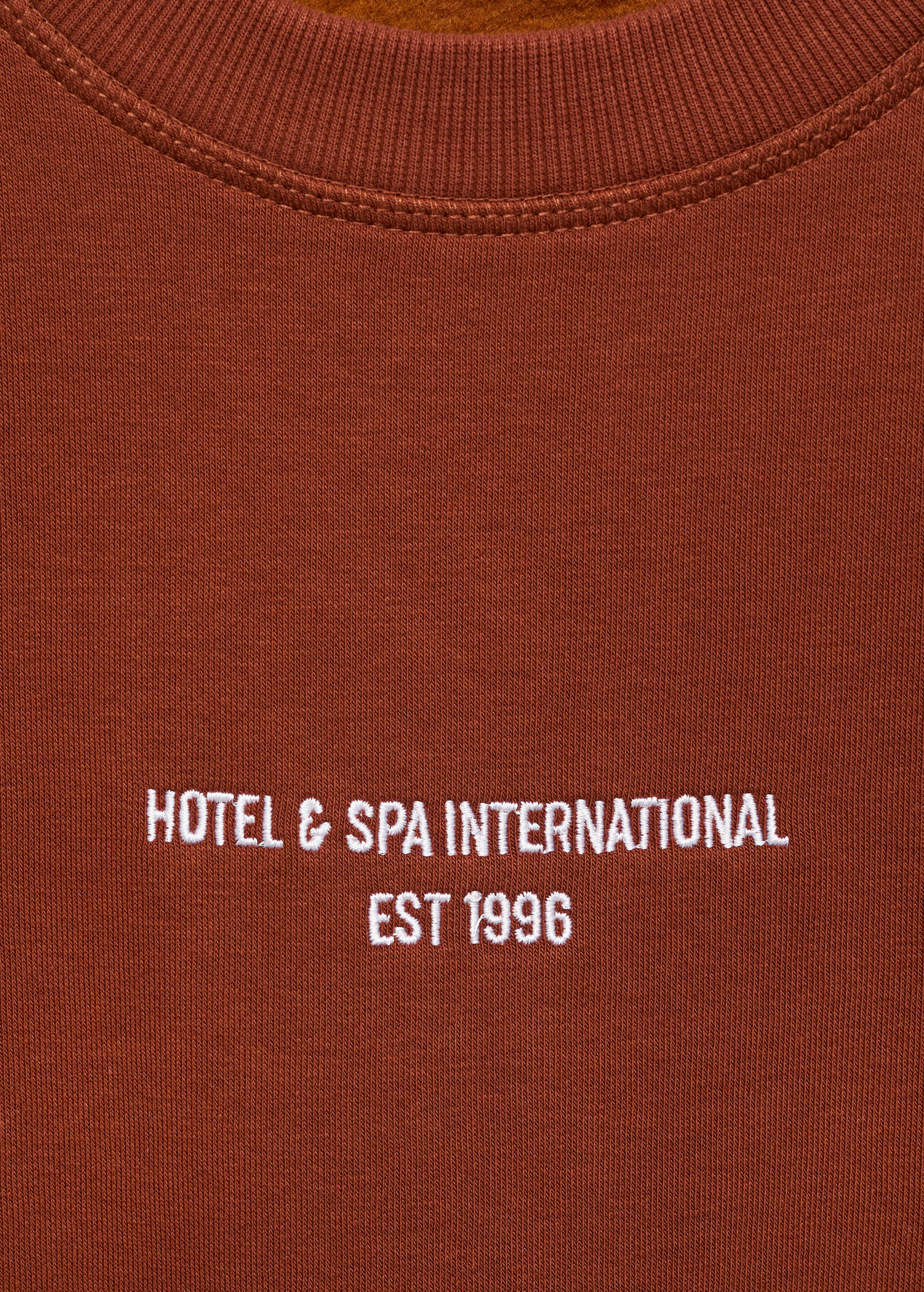 Sweatshirt estampada com texto relaxed fit - Pormenor do artigo 8