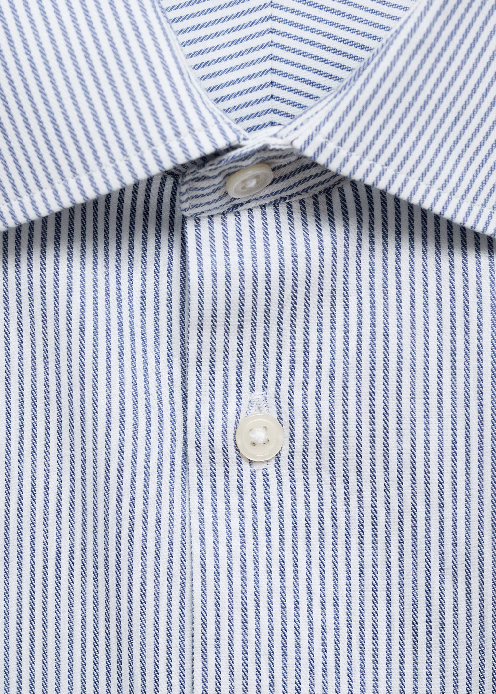 100% cotton flannel stripe shirt - Details of the article 8