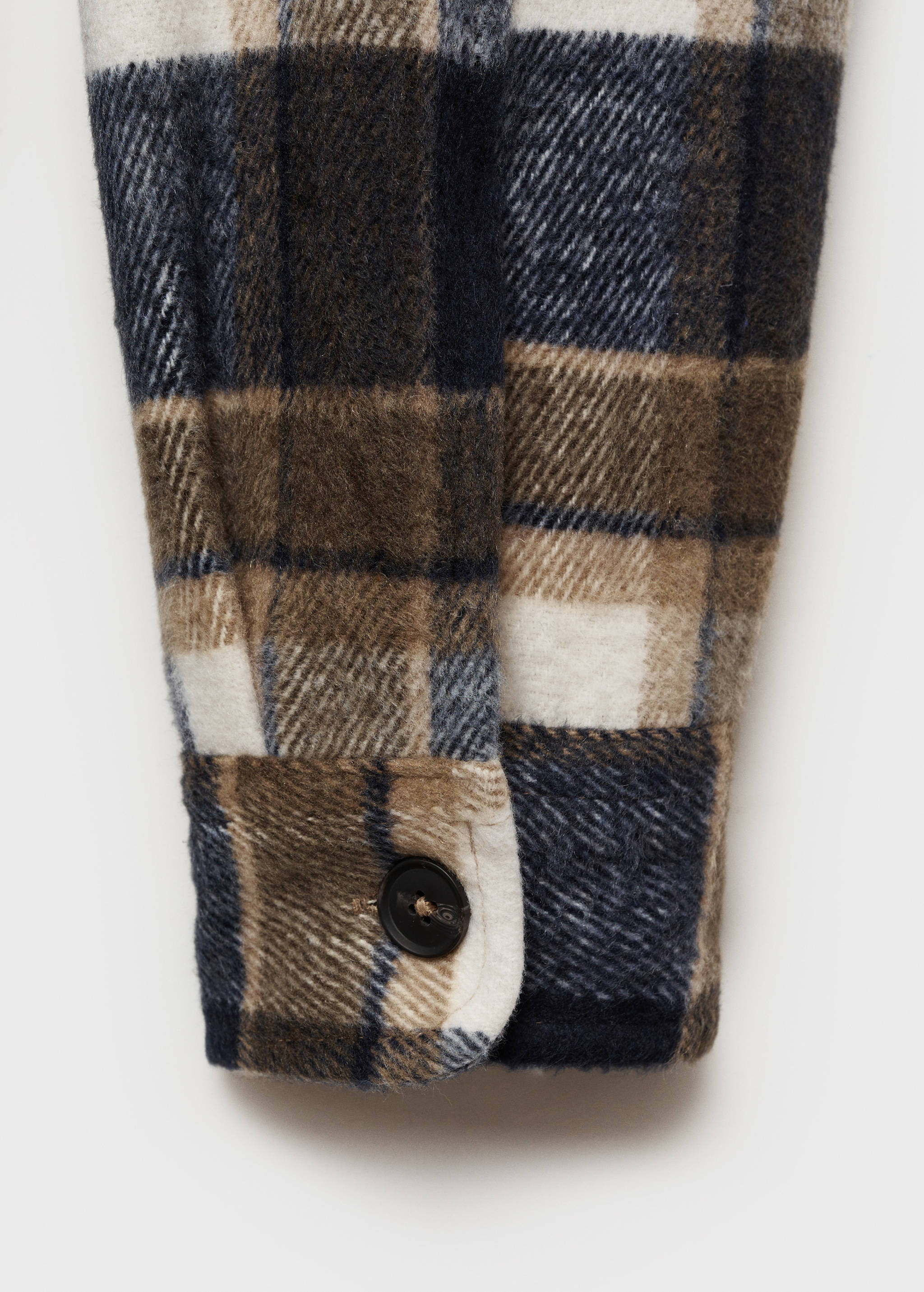 Koszula wierzchnia flanelowa w kratę - Szczegóły artykułu 0