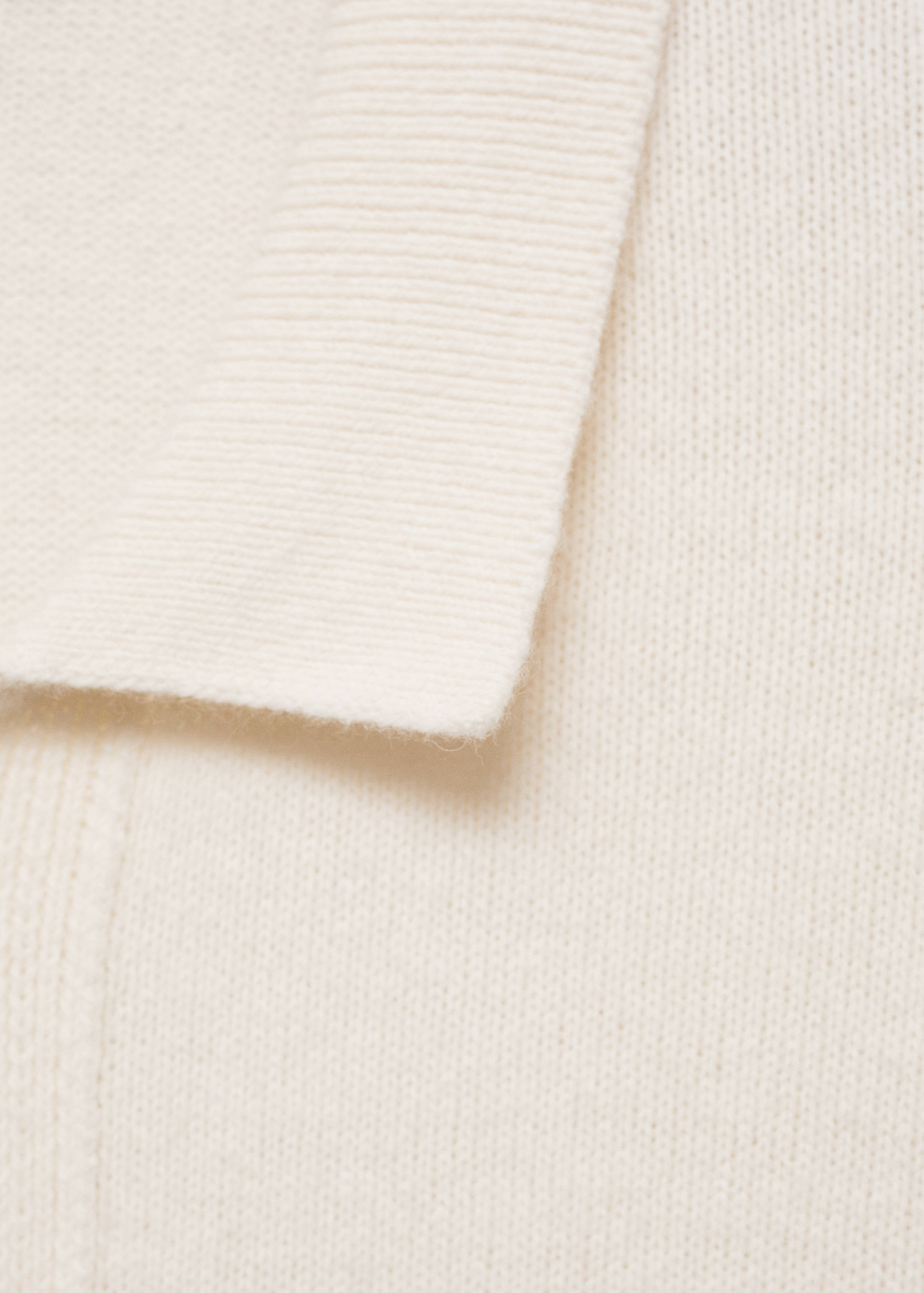 Woll-Cardigan mit Rippmuster - Detail des Artikels 8