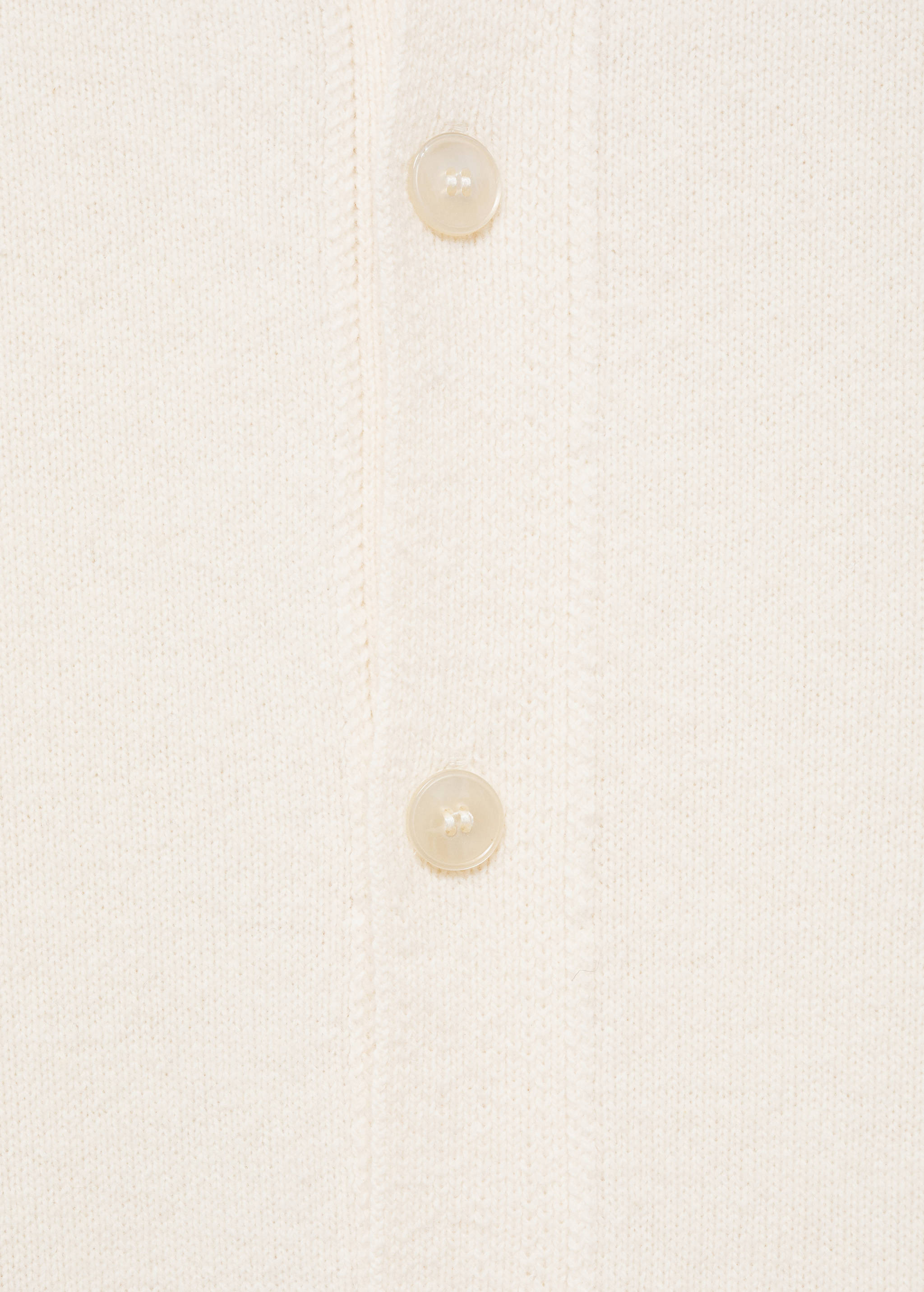Woll-Cardigan mit Rippmuster - Detail des Artikels 0