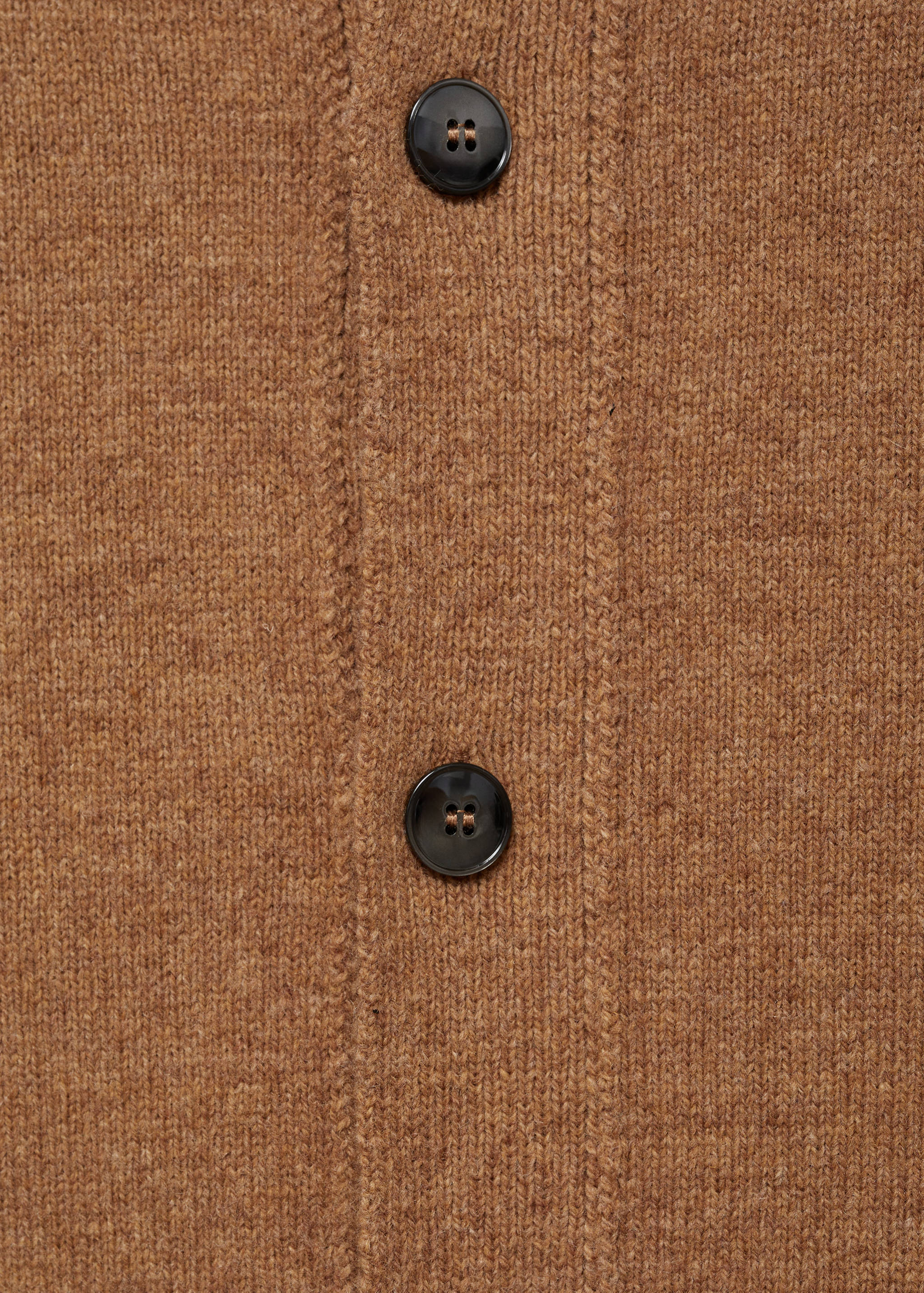 Woll-Cardigan mit Rippmuster - Detail des Artikels 0