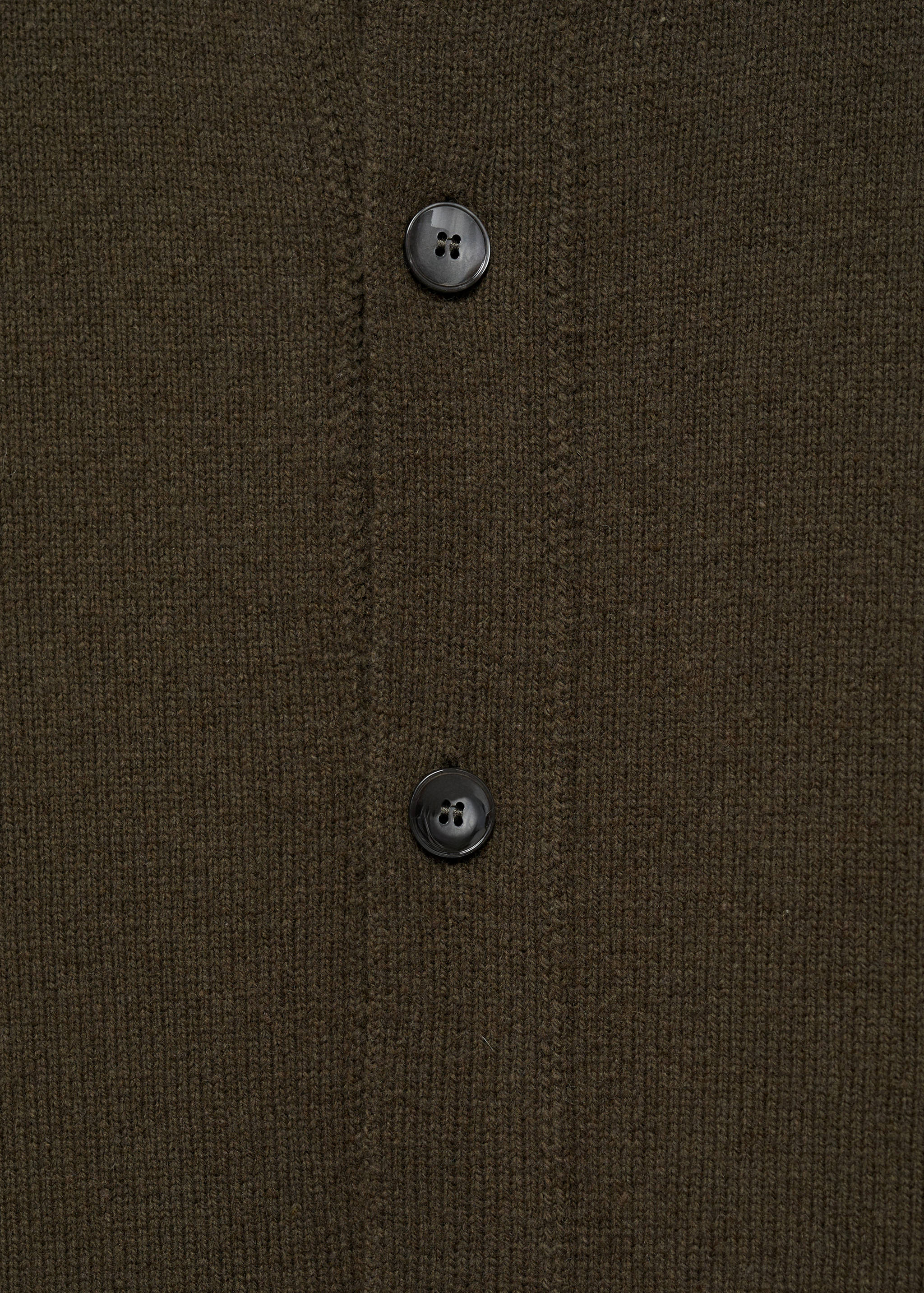 Woll-Cardigan mit Rippmuster - Detail des Artikels 0