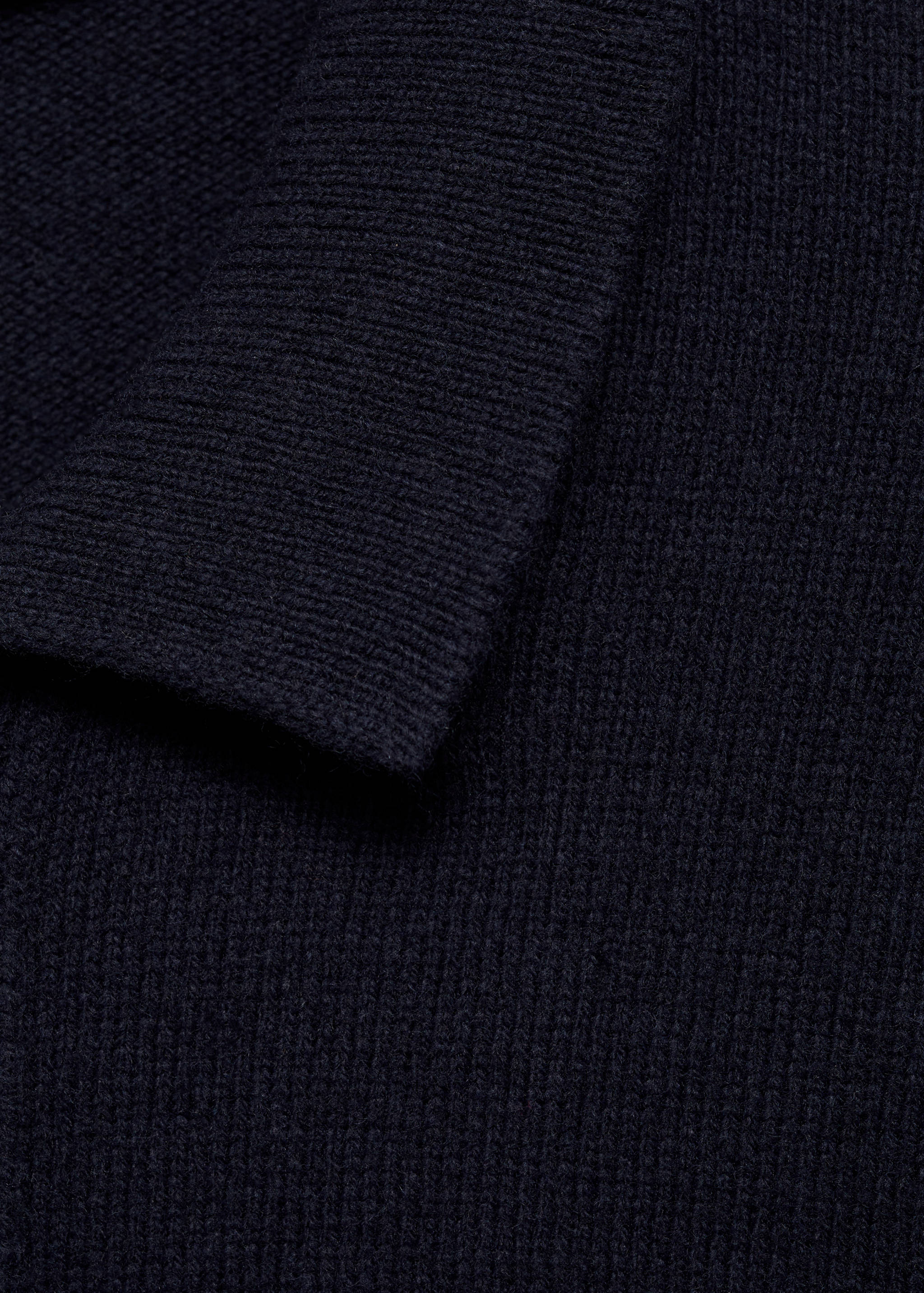 Woll-Cardigan mit Rippmuster - Detail des Artikels 8