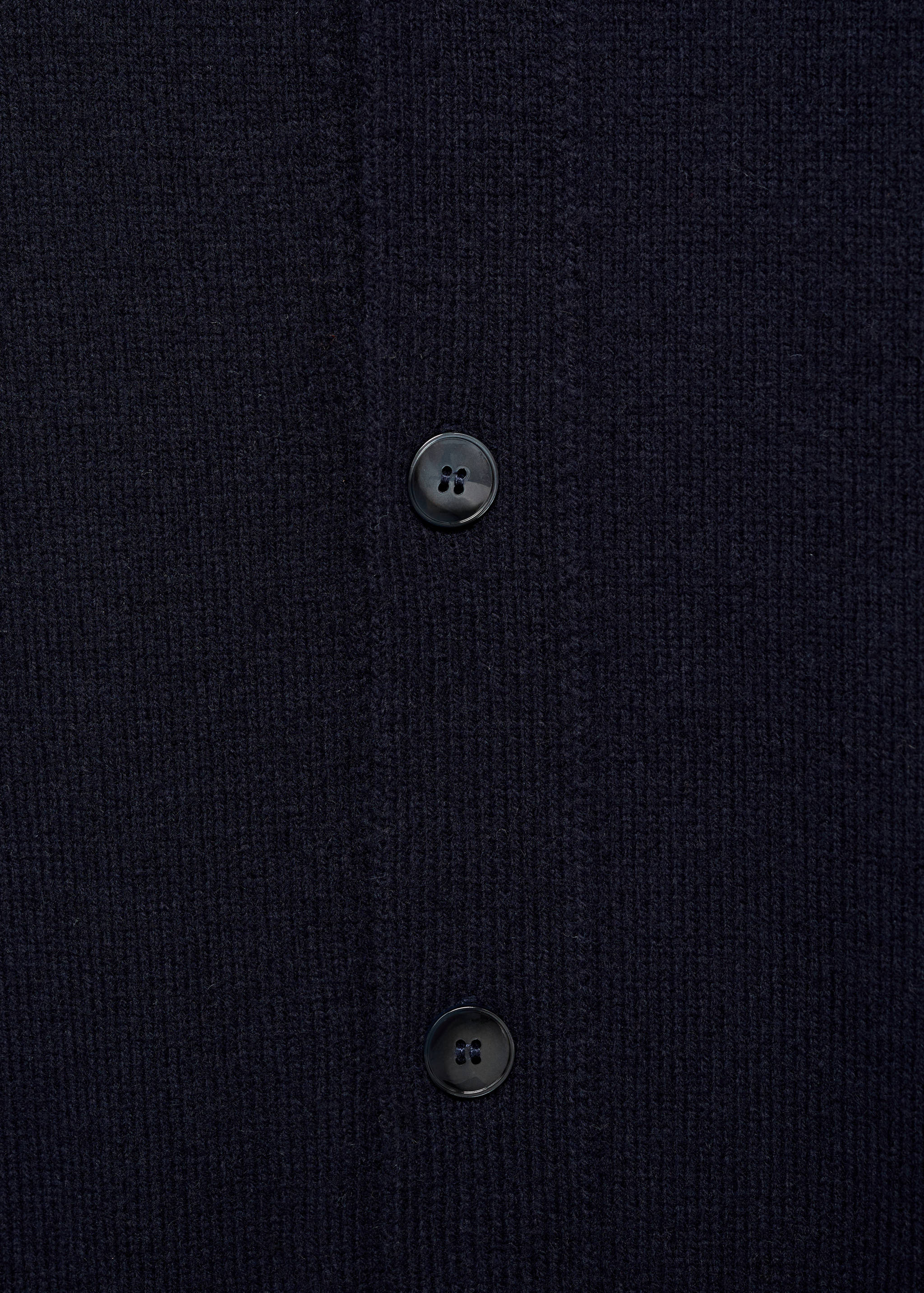 Woll-Cardigan mit Rippmuster - Detail des Artikels 0