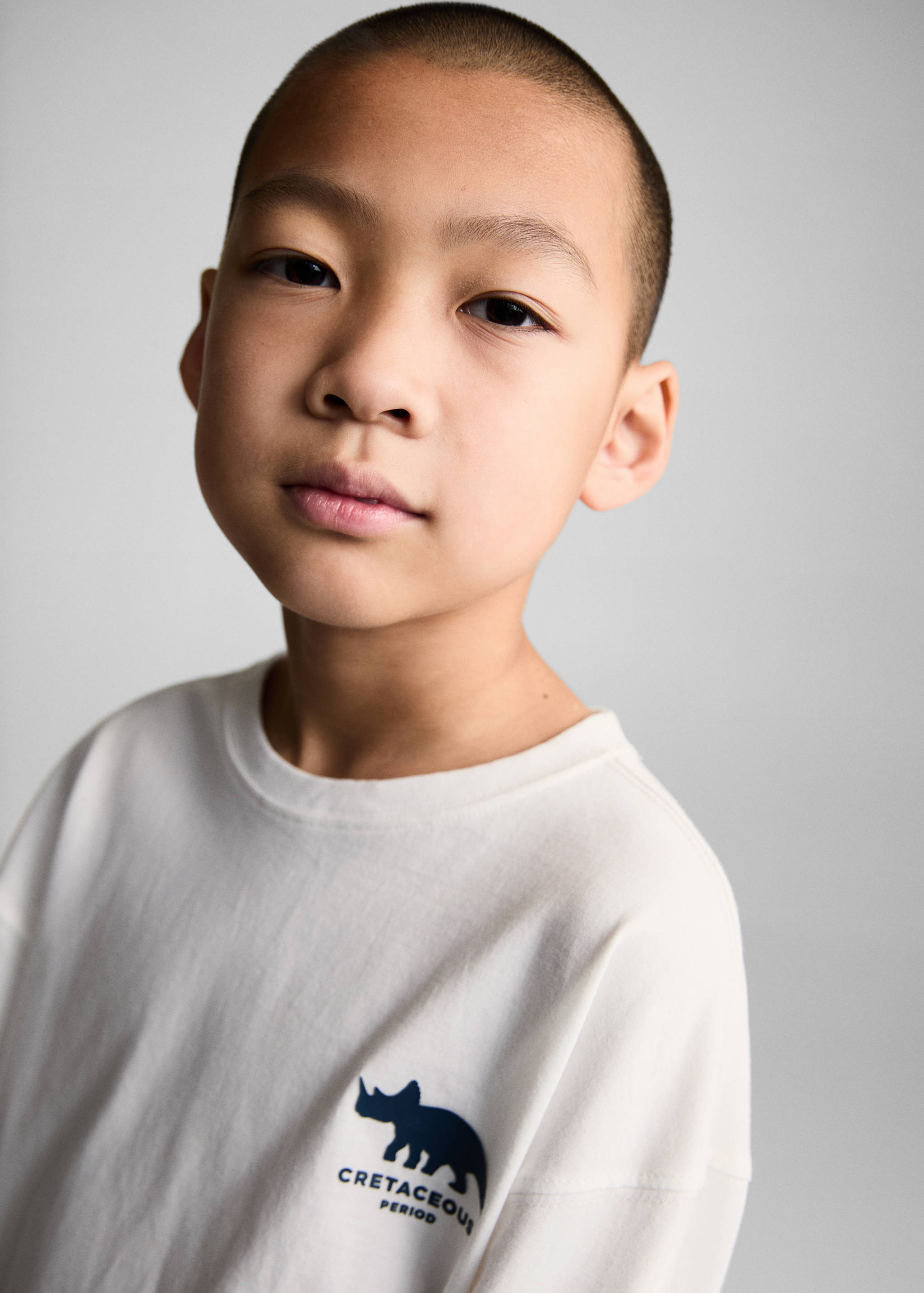 Bedrukt T-shirt met lange mouwen - Detail van het artikel 1