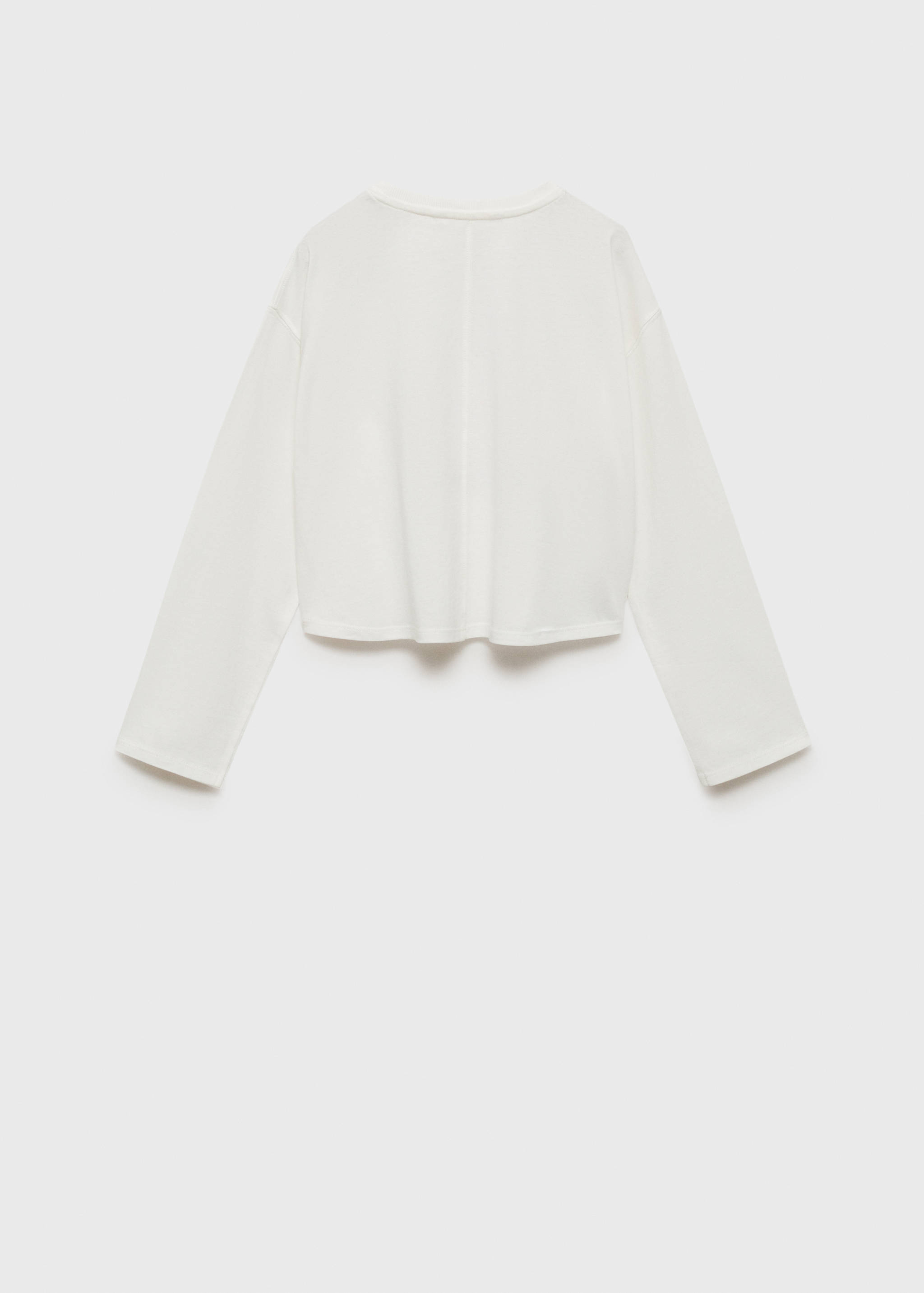 T-shirt coton imprimé - Verso de l’article