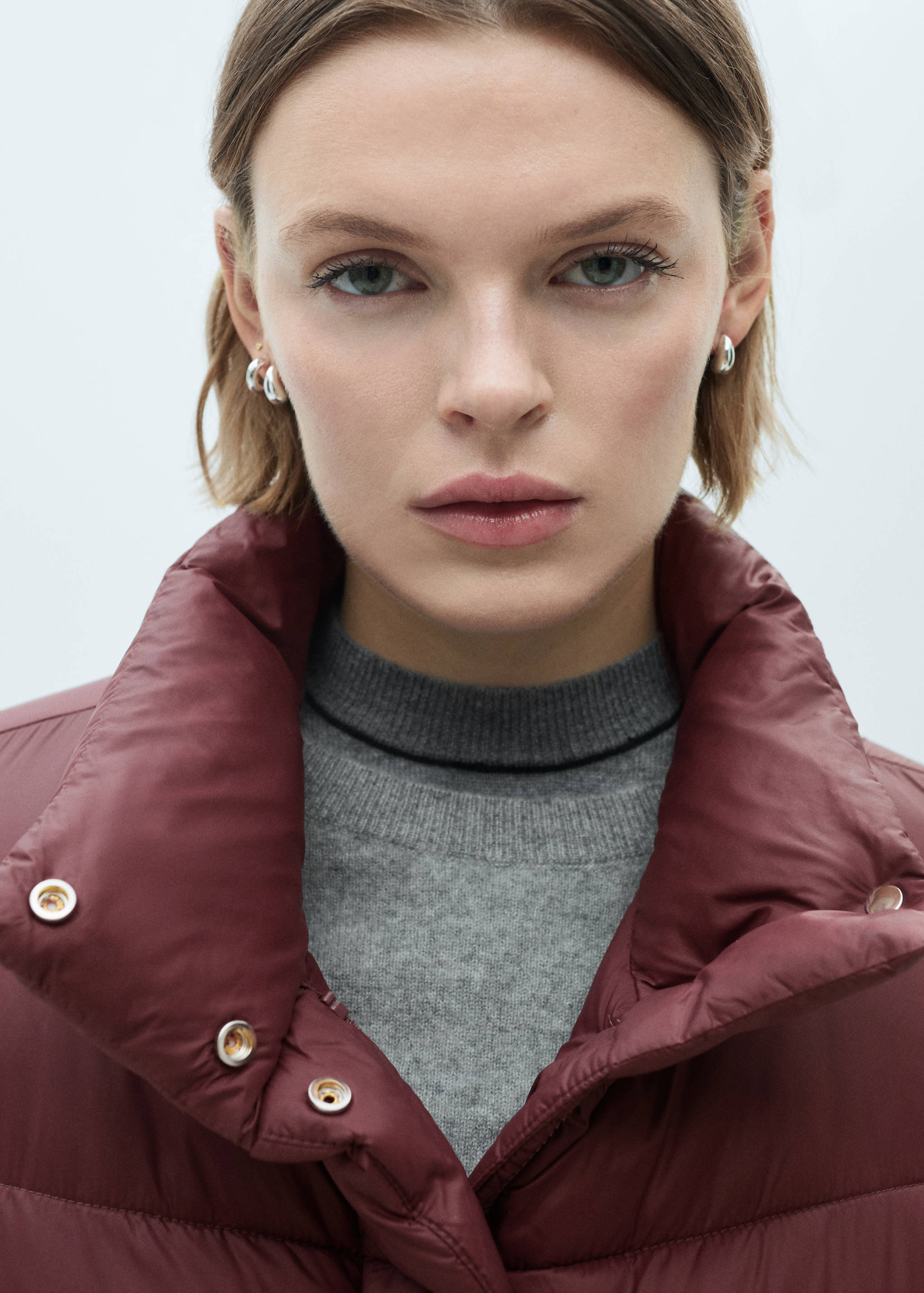 Short puffer anorak - Details of the article 1