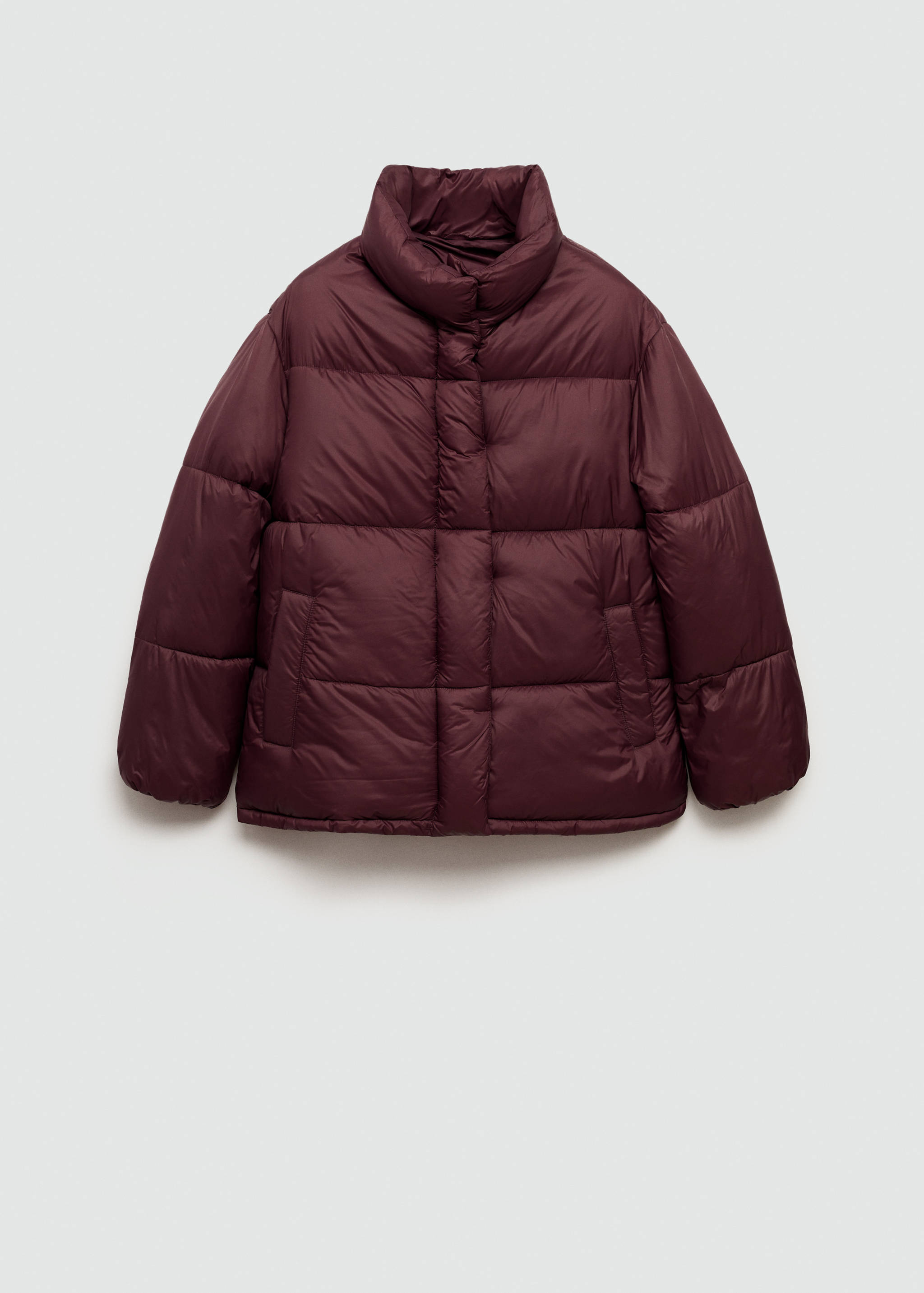 Short quilted anorak - Article without model