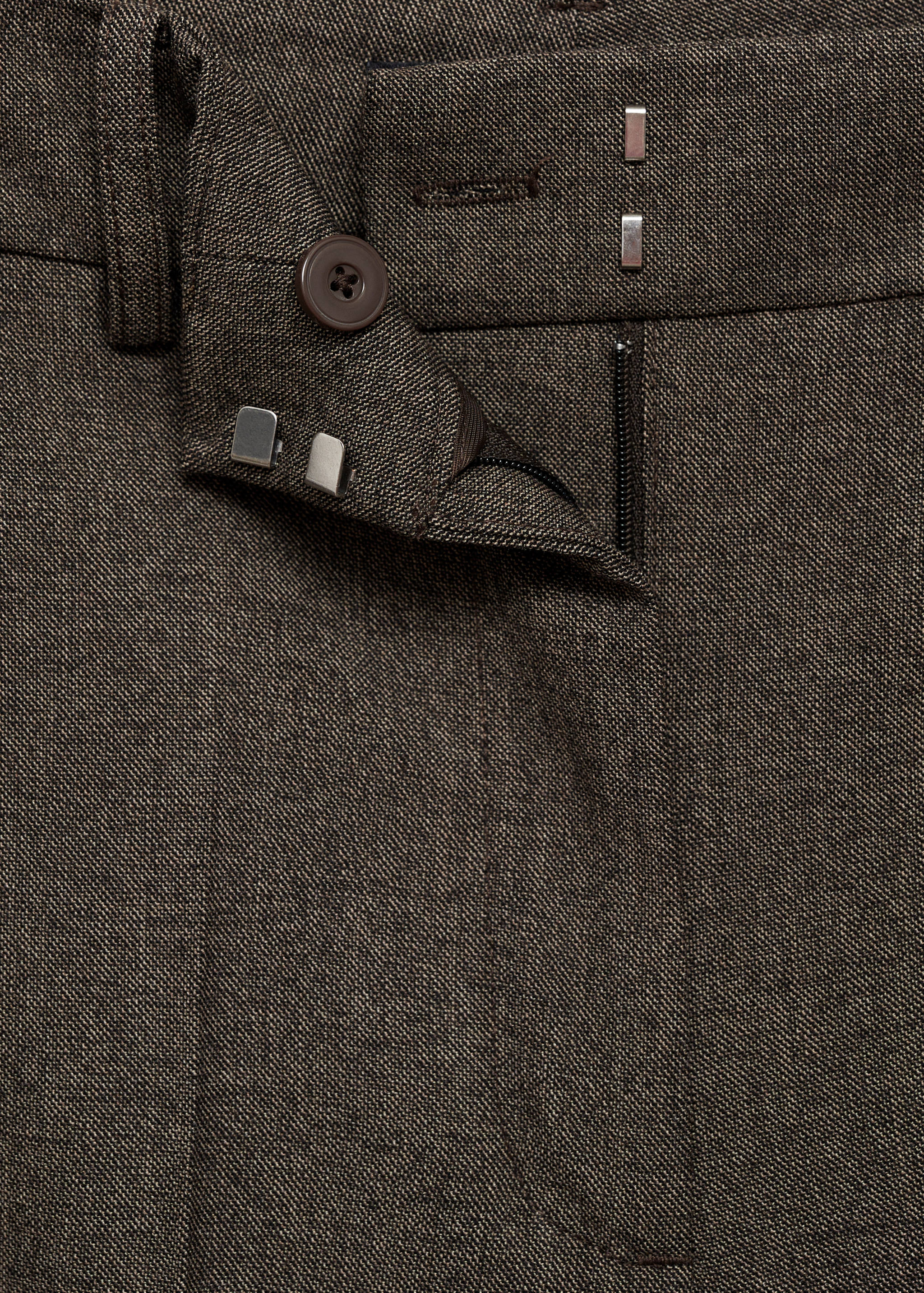 Flowy straight-fit trousers - Details of the article 8