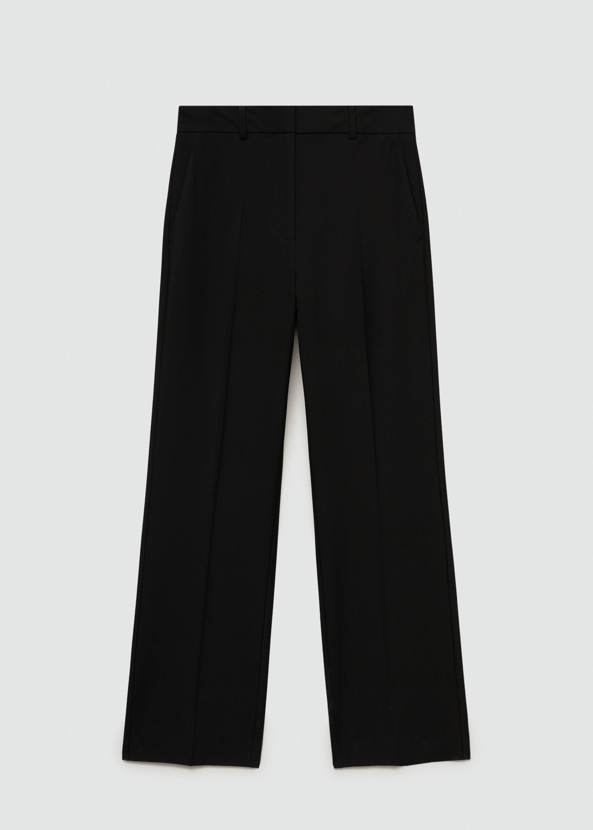 Flowy straight-fit byxor - Artikel utan modell