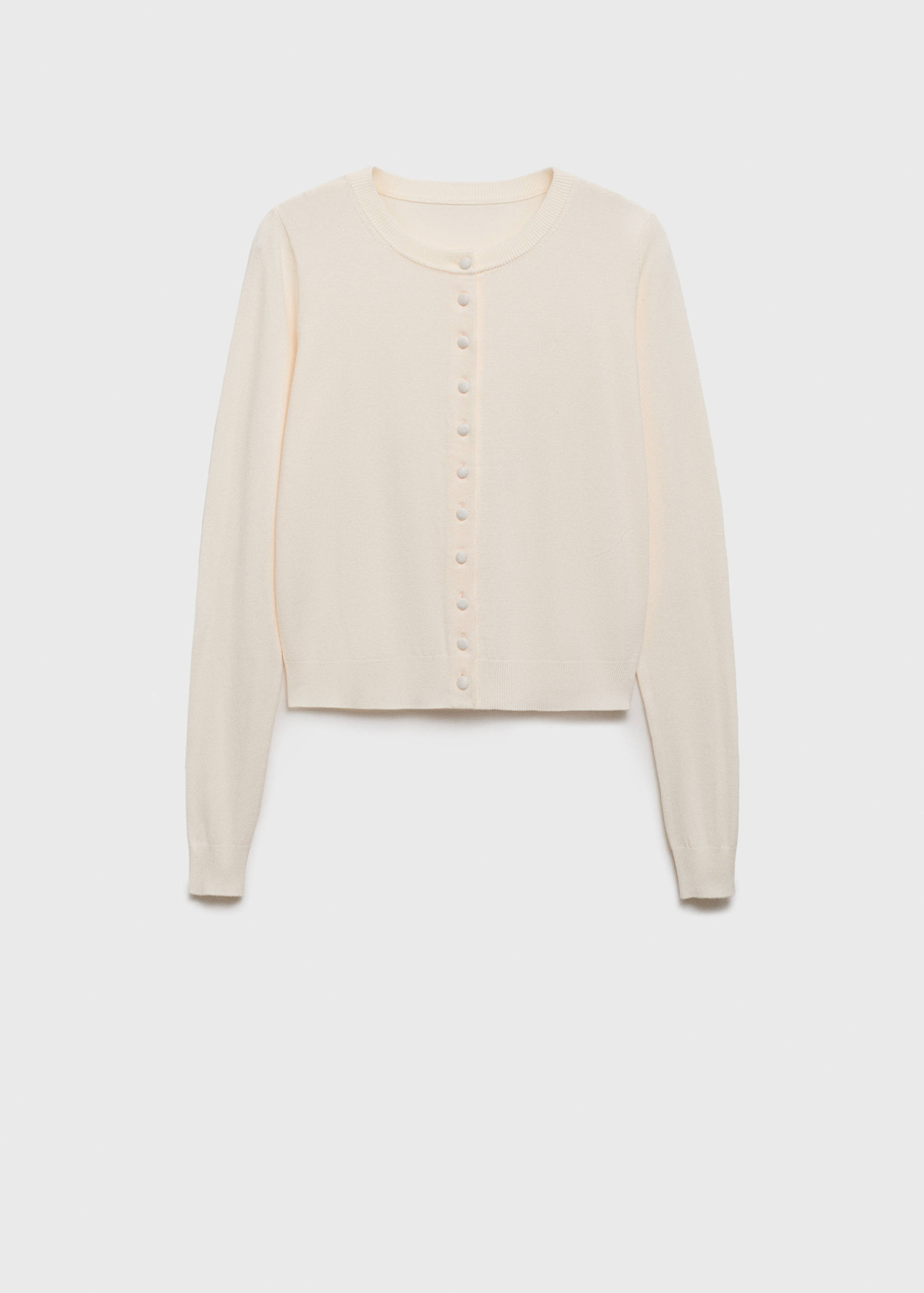 Fine-knit cardigan - Article without model