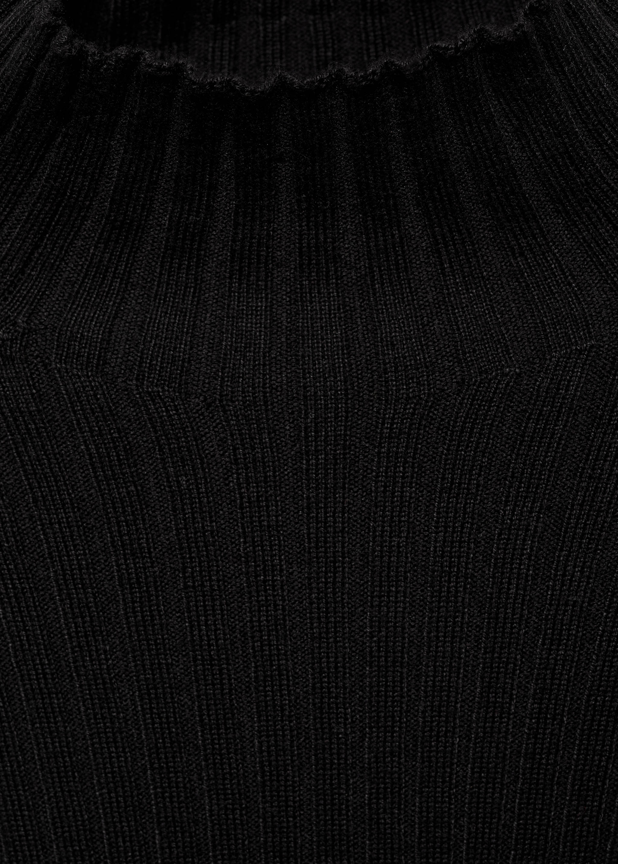 Turtleneck ribbed sweater - Details of the article 8