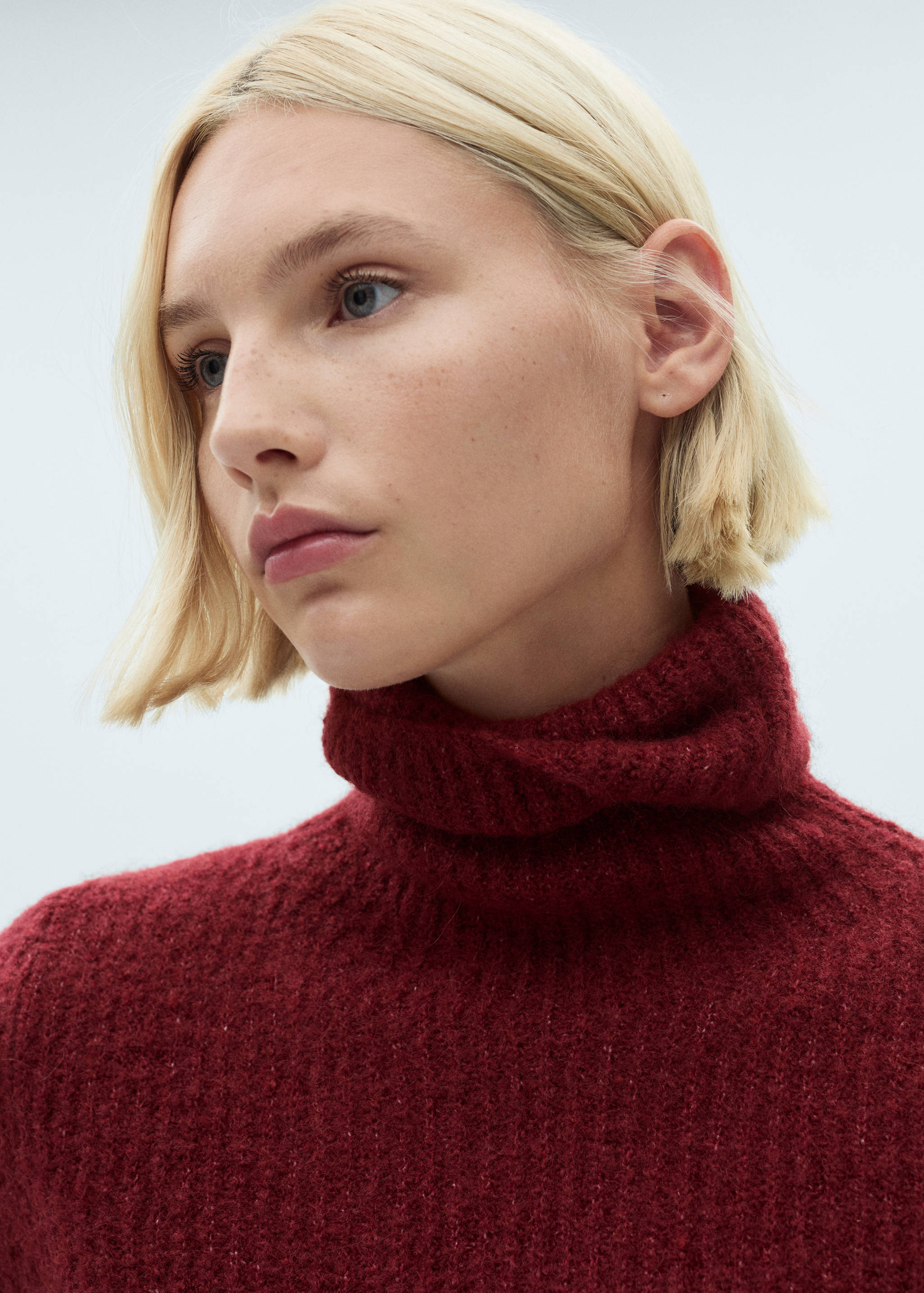 Turtleneck knitted sweater - Details of the article 1