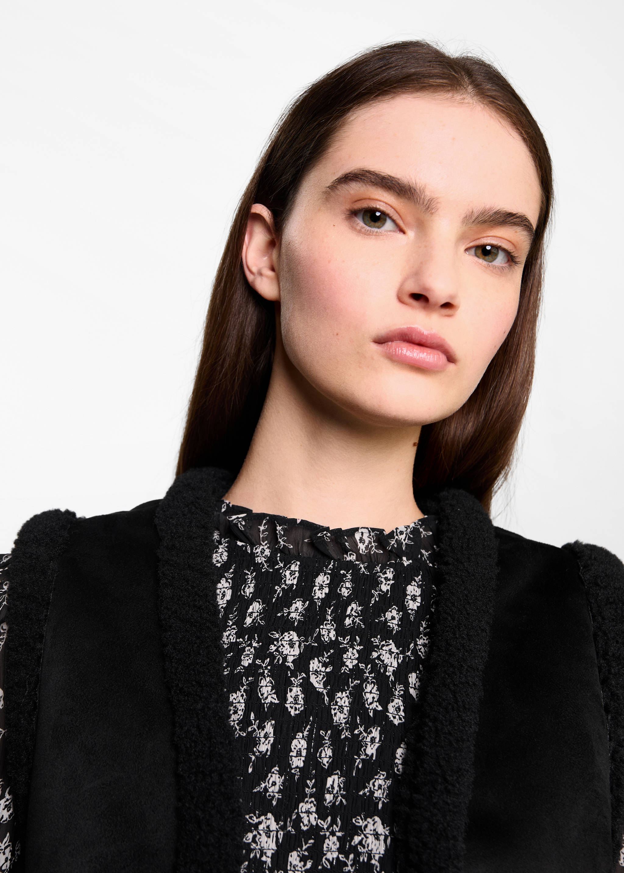 Kombinált báránybőr mellény - A termék adatai 1