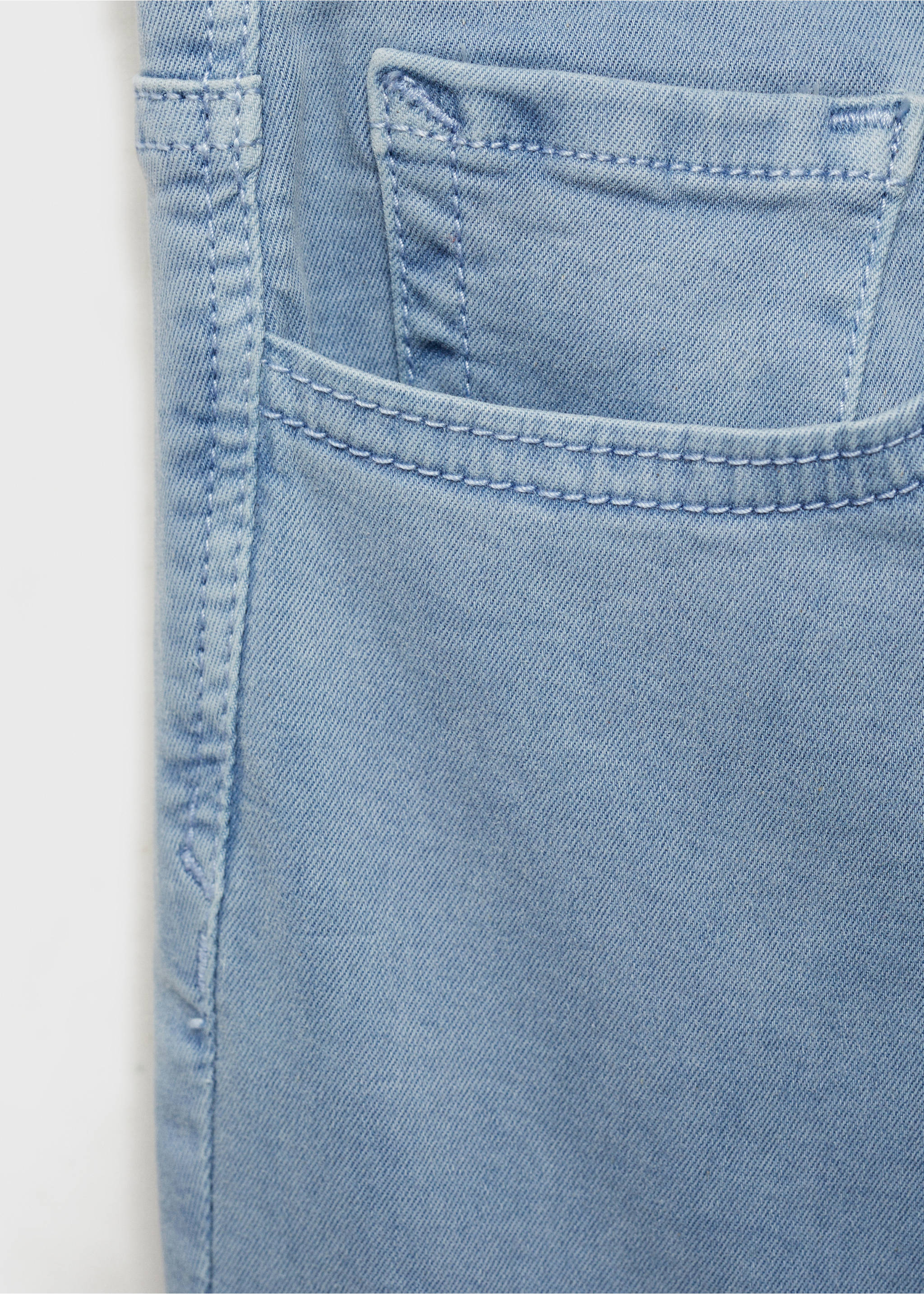 Ausgestellte Hose - Detail des Artikels 0, Porzellanblau. Ref: 77048280-00.