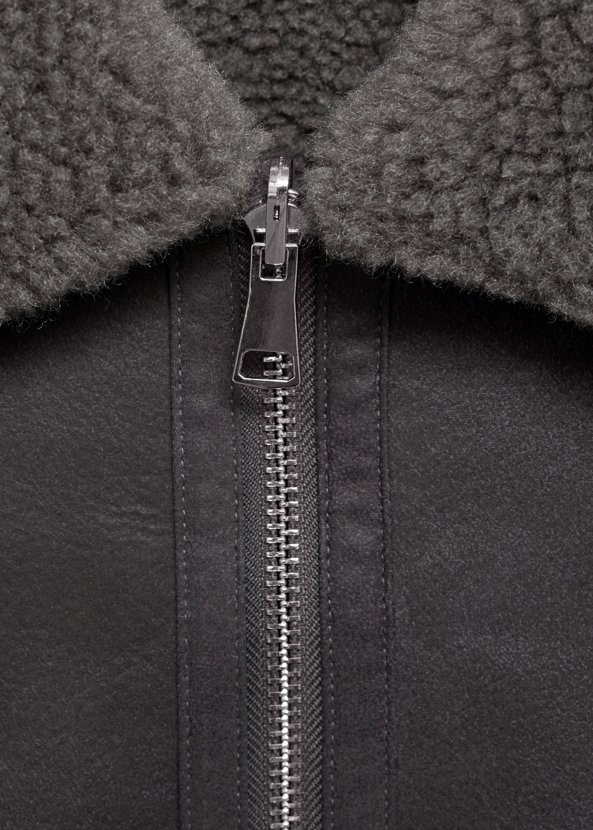 Jacke mit Futter in Lammfelloptik - Detail des Artikels 8