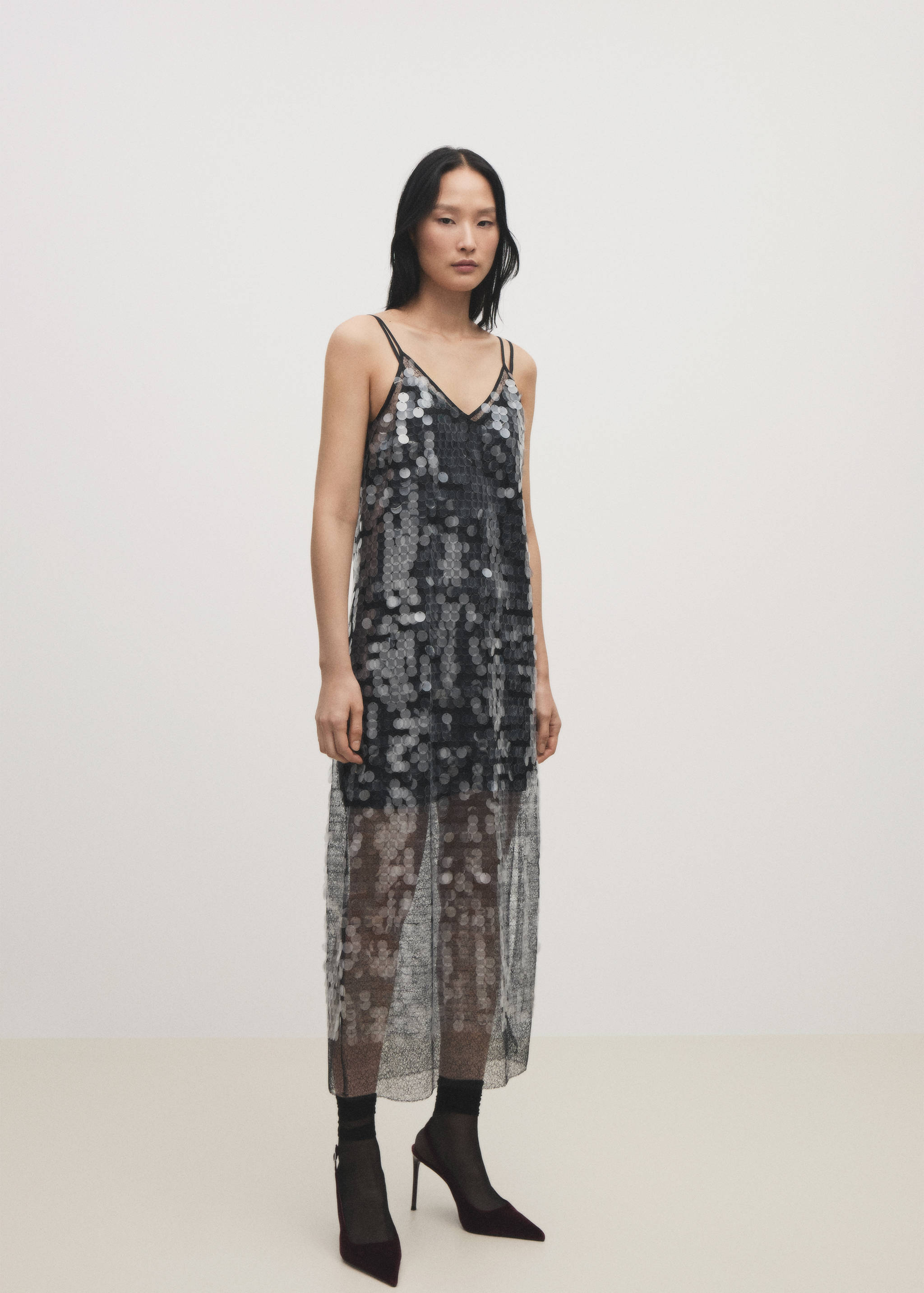 Vestido discos semitransparente - Detalle del artículo 7